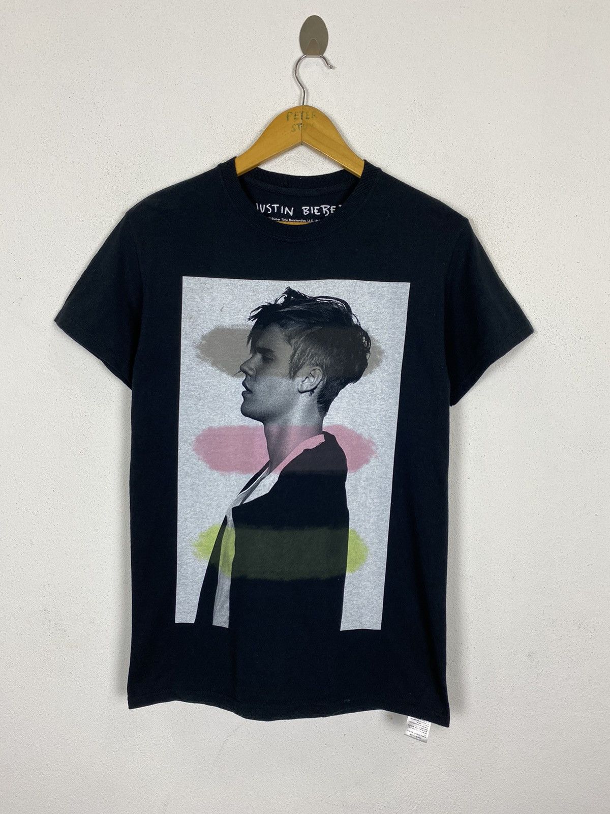 Band Tees × Justin Bieber × Rap Tees 2017 Justin Bieber Black Men T-Shirt Size US S / EU 44-46 / 1 - 2 Thumbnail