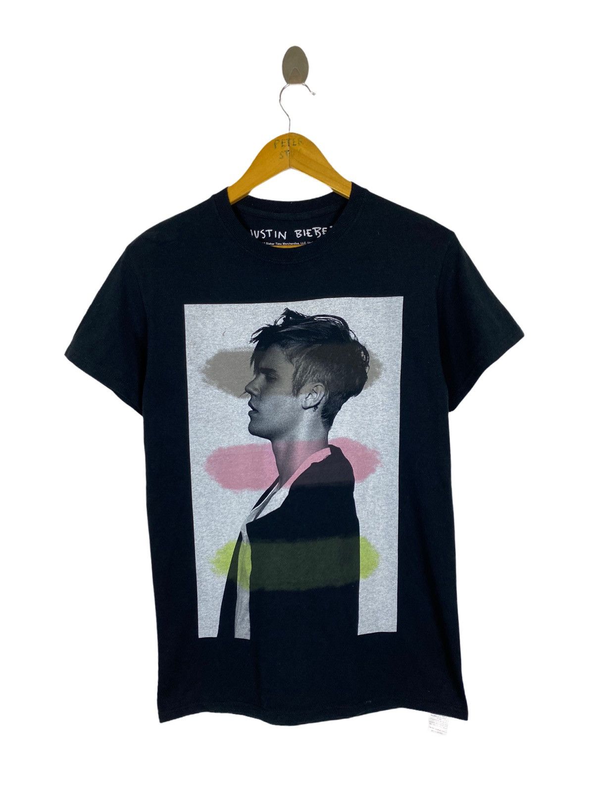 Band Tees × Justin Bieber × Rap Tees 2017 Justin Bieber Black Men T-Shirt Size US S / EU 44-46 / 1 - 1 Thumbnail