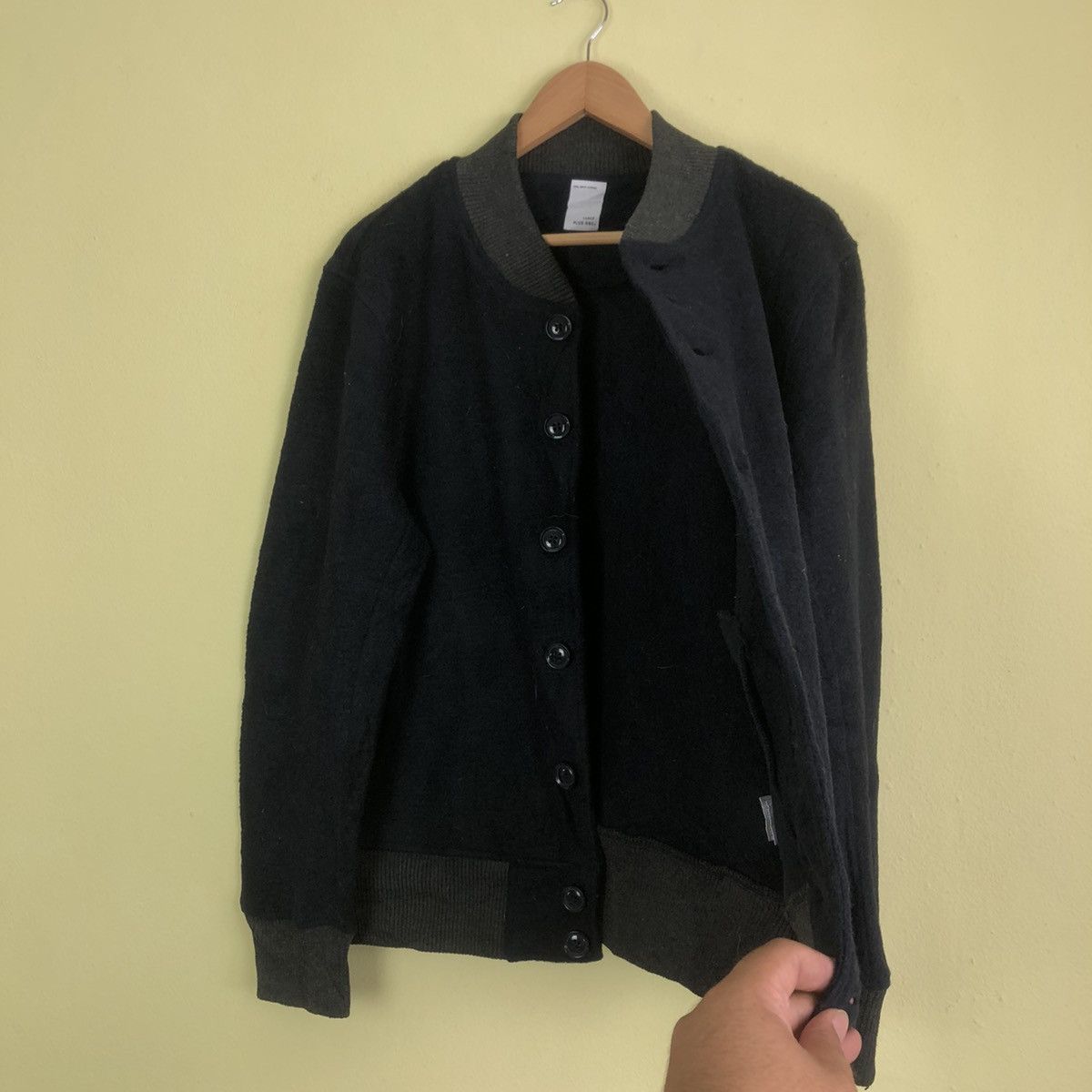 Japanese Brand Varsity Jacket Blue Black Plus One Size US L / EU 52-54 / 3 - 6 Thumbnail