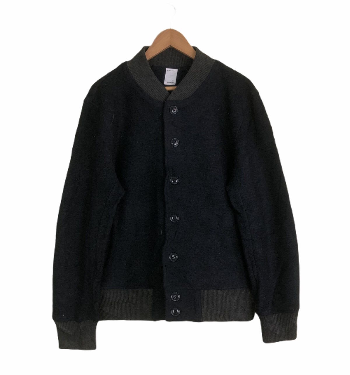 Japanese Brand Varsity Jacket Blue Black Plus One Size US L / EU 52-54 / 3 - 1 Thumbnail