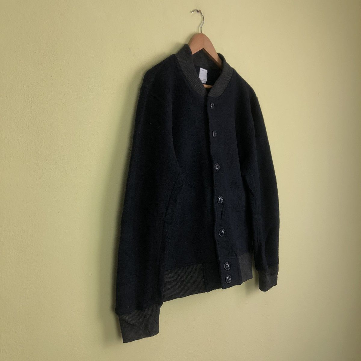 Japanese Brand Varsity Jacket Blue Black Plus One Size US L / EU 52-54 / 3 - 2 Thumbnail