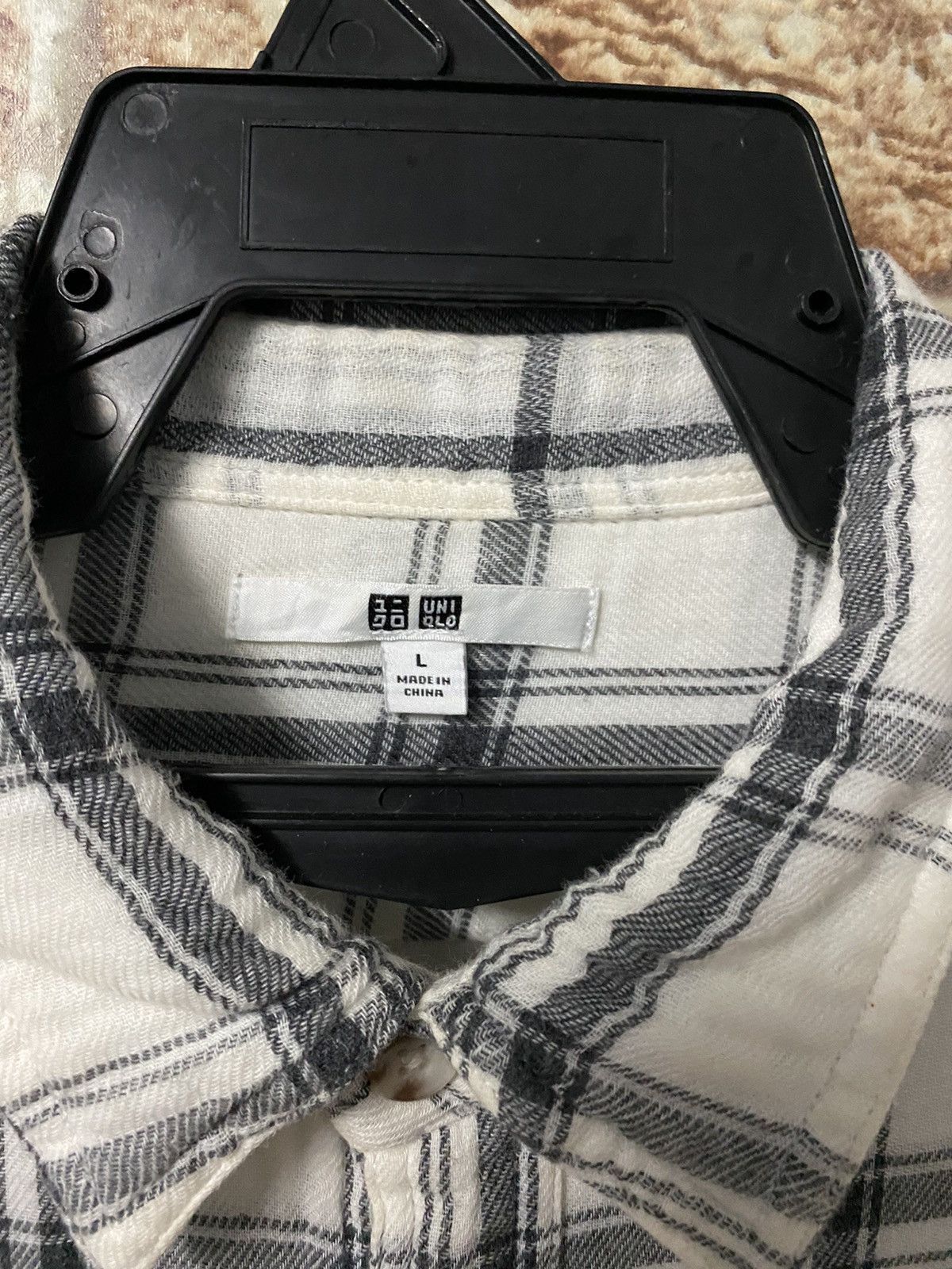 Flannel × Uniqlo UNIQLO FLANNEL SHIRT Size US L / EU 52-54 / 3 - 5 Thumbnail