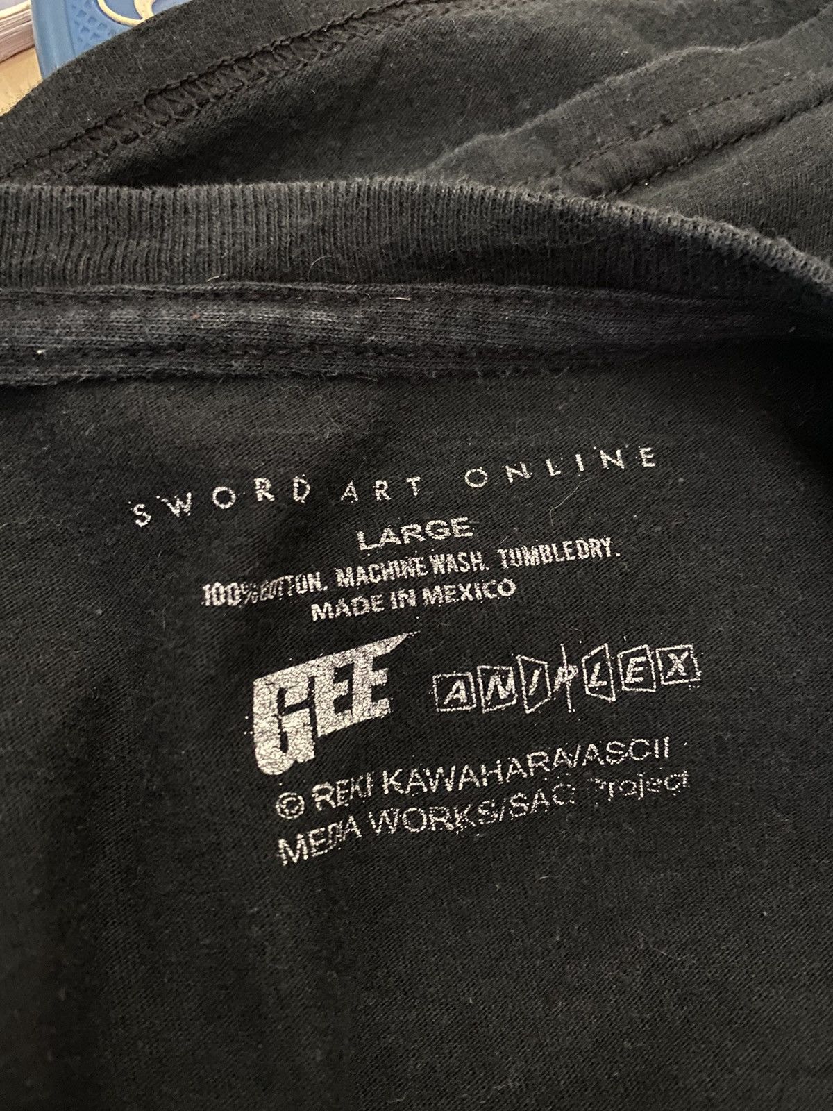 Cartoon Network 🔥REKI KAWAHARA x SWORD ART ONLINE NOVEL SERIES T-SHIRT Size US L / EU 52-54 / 3 - 7 Thumbnail