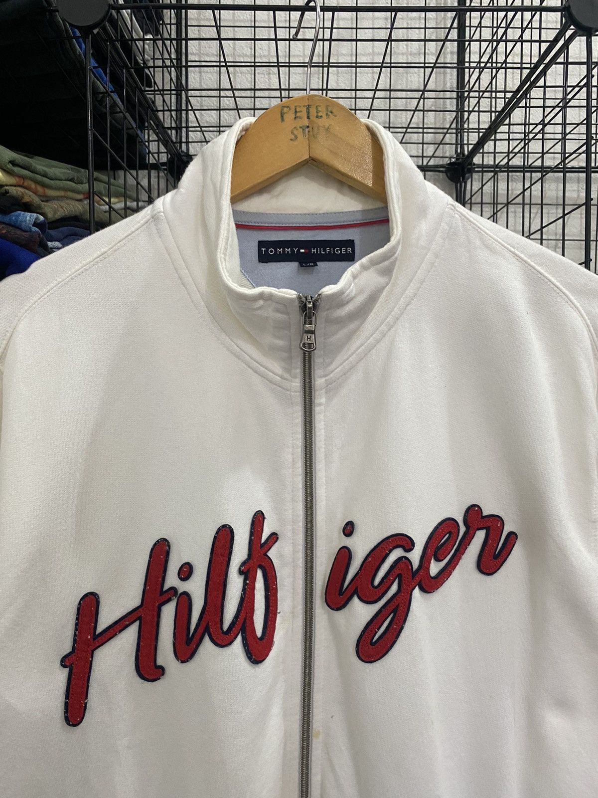 Tommy Hilfiger TOMMY HILFIGER BIG LOGO SWEATER Size US L / EU 52-54 / 3 - 2 Thumbnail