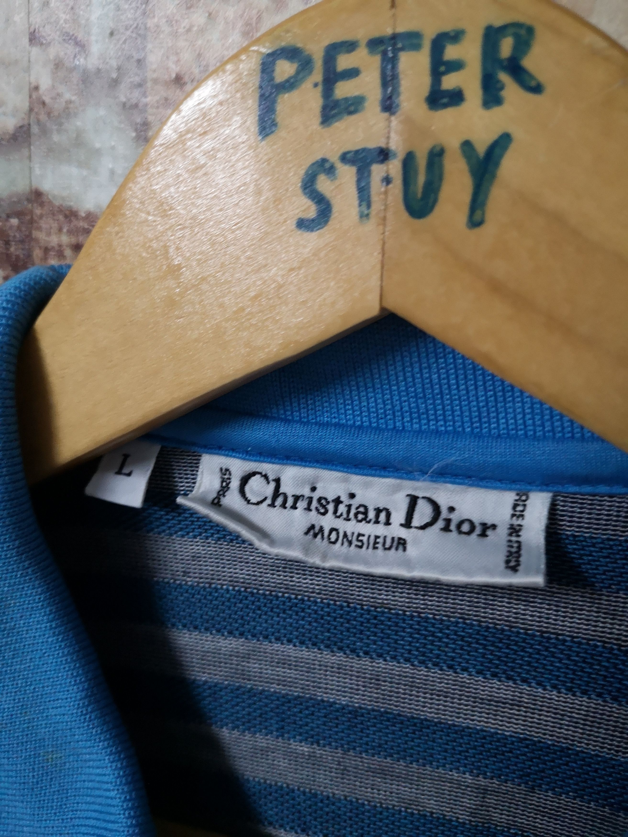 Christian Dior Monsieur × Vintage 🔥Vintage Christian Dior Monsieur Polo T-shirt Size US L / EU 52-54 / 3 - 8 Thumbnail