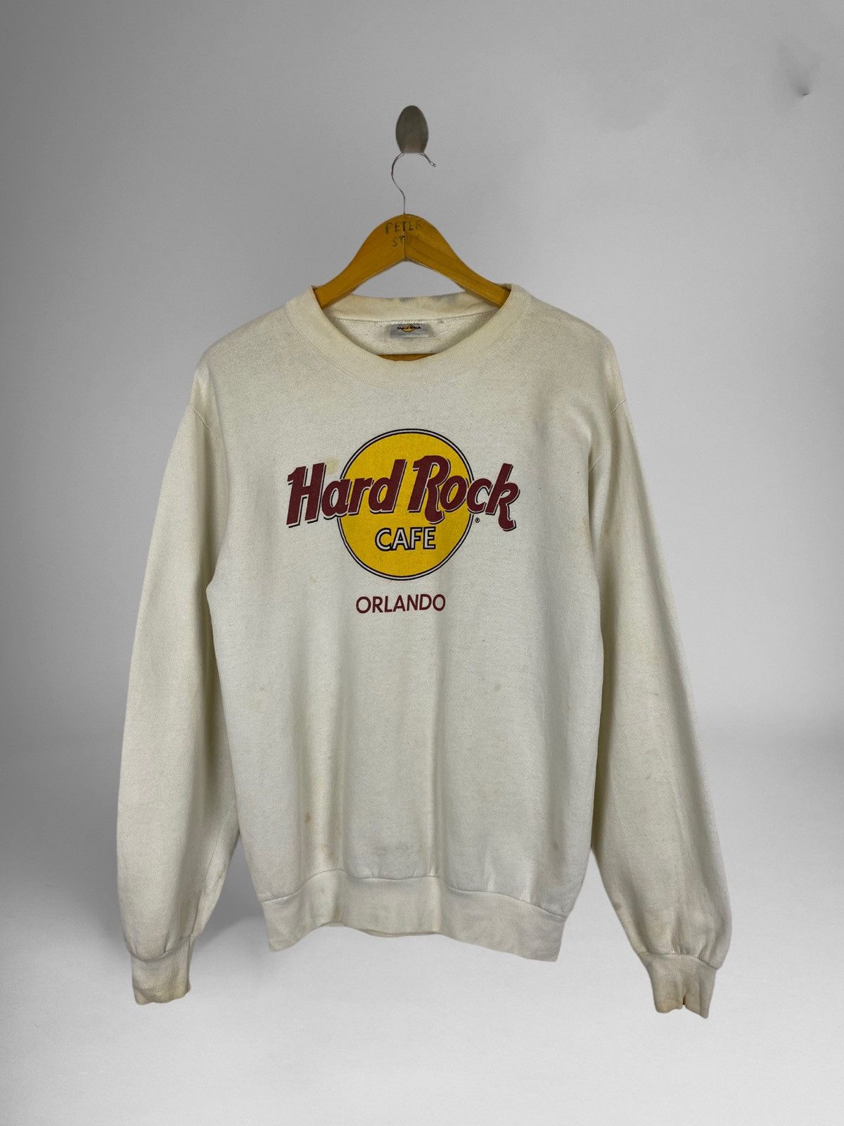 Hard Rock Cafe × Vintage VINTAGE HARD ROCK CAFE ORLANDO SWEATER Size US S / EU 44-46 / 1 - 1 Thumbnail