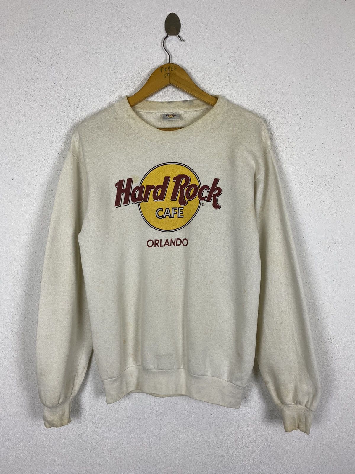 Hard Rock Cafe × Vintage VINTAGE HARD ROCK CAFE ORLANDO SWEATER Size US S / EU 44-46 / 1 - 2 Thumbnail