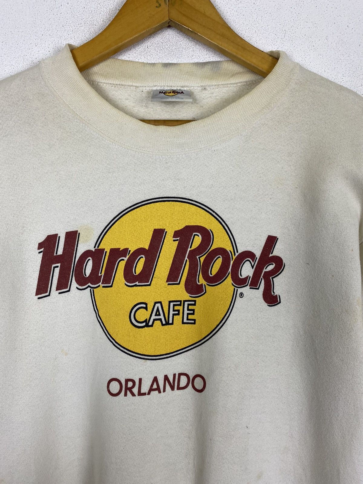 Hard Rock Cafe × Vintage VINTAGE HARD ROCK CAFE ORLANDO SWEATER Size US S / EU 44-46 / 1 - 3 Thumbnail