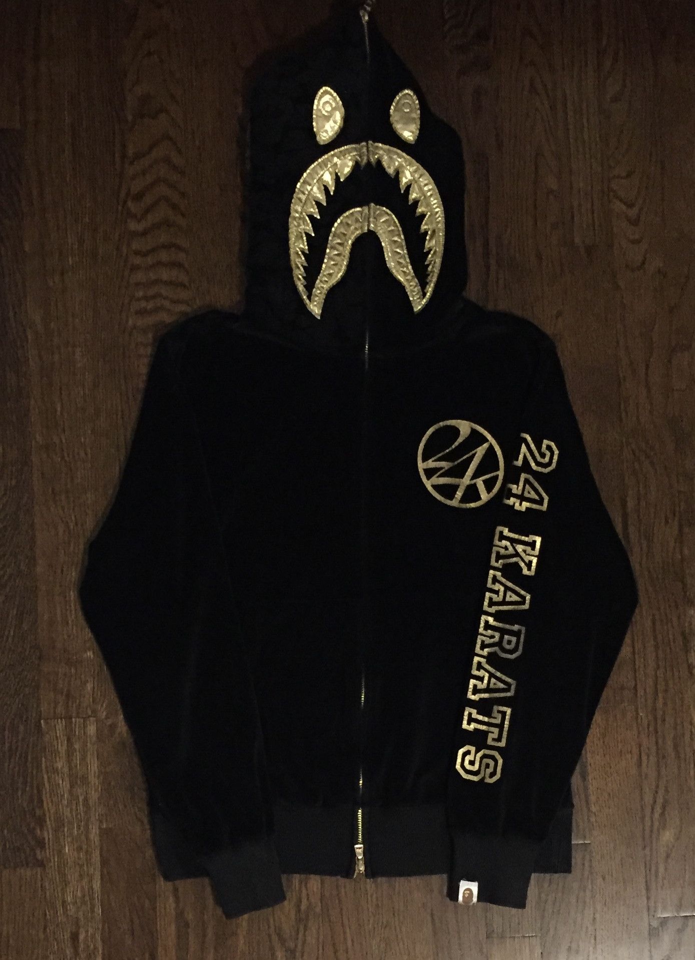 Bape Bape full zip shark hoodie sweatshirt Size US S / EU 44-46 / 1 - 1 Thumbnail