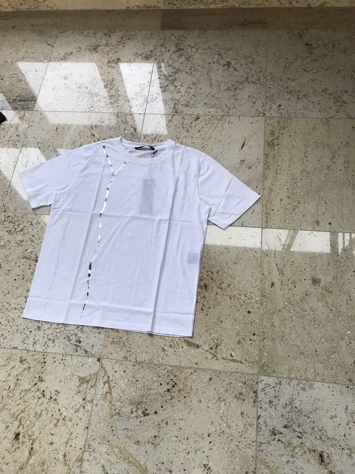 Haider Ackermann Tee With Gold Foil Print Size US S / EU 44-46 / 1 - 2 Thumbnail