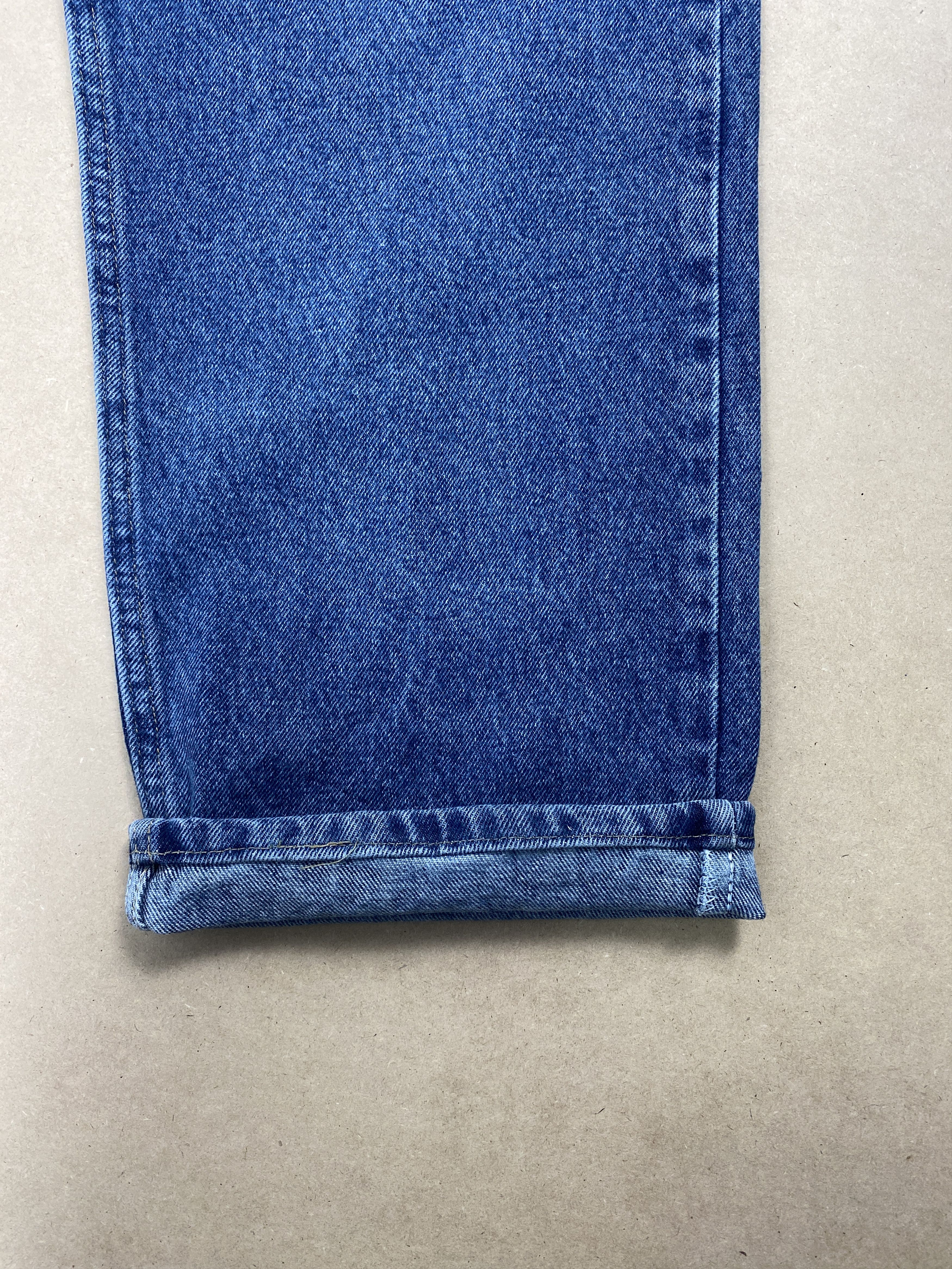 Vintage Vintage Wrangler Straight Cut Distressed Blue Jeans Size US 43 - 4 Thumbnail