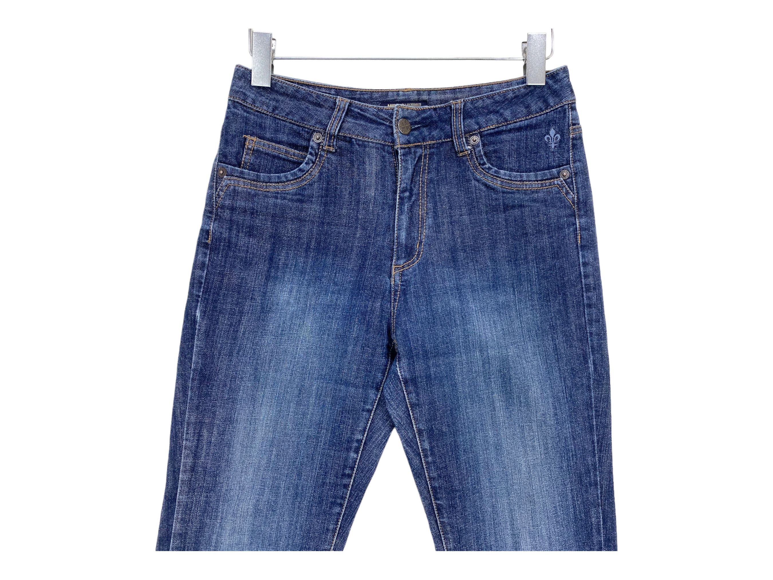 Designer × Michiko Koshino London Michiko London Flare Jeans Bootcut Jeans Size 28" / US 6 / IT 42 - 3 Thumbnail