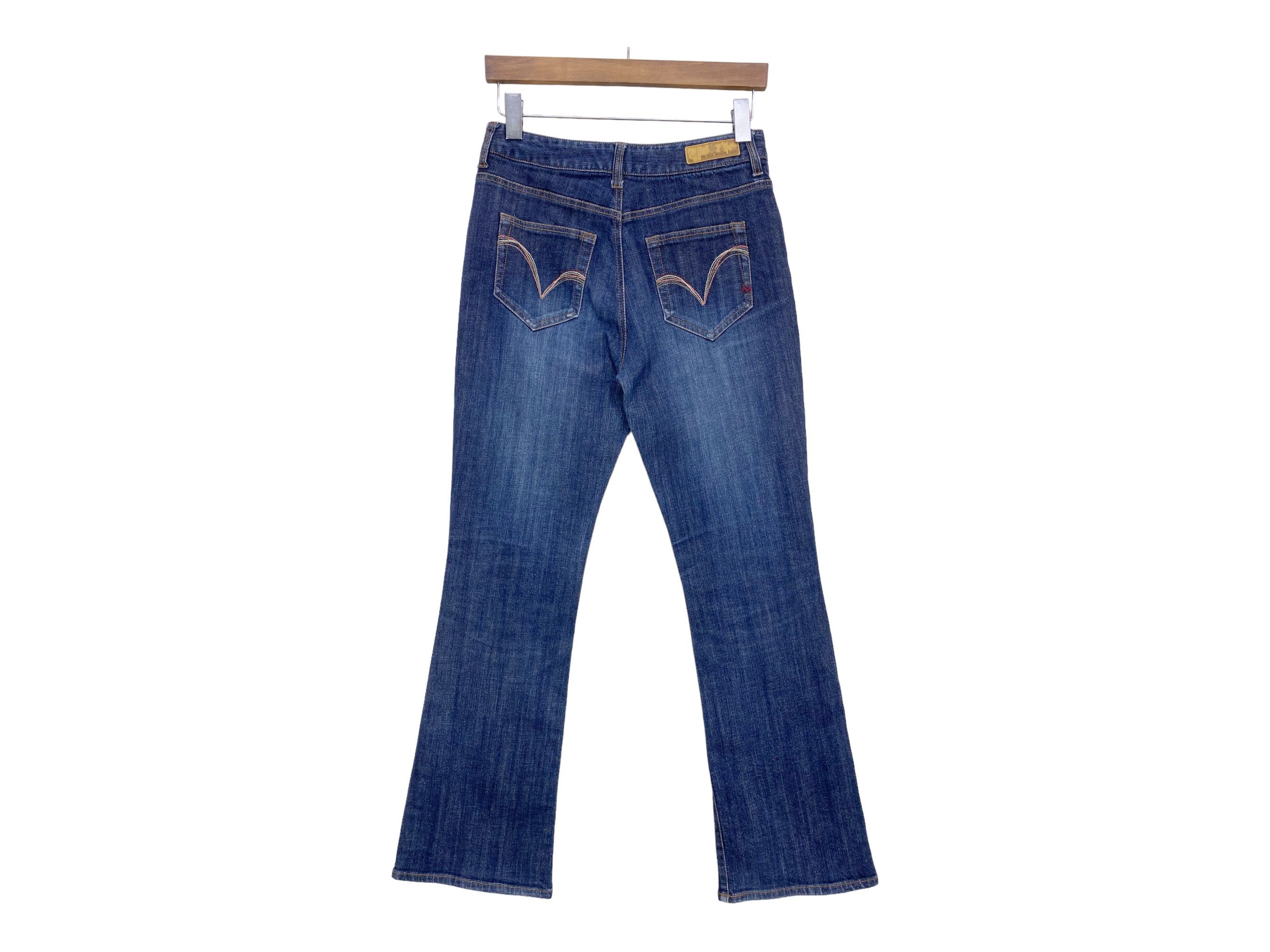 Designer × Michiko Koshino London Michiko London Flare Jeans Bootcut Jeans Size 28" / US 6 / IT 42 - 2 Thumbnail