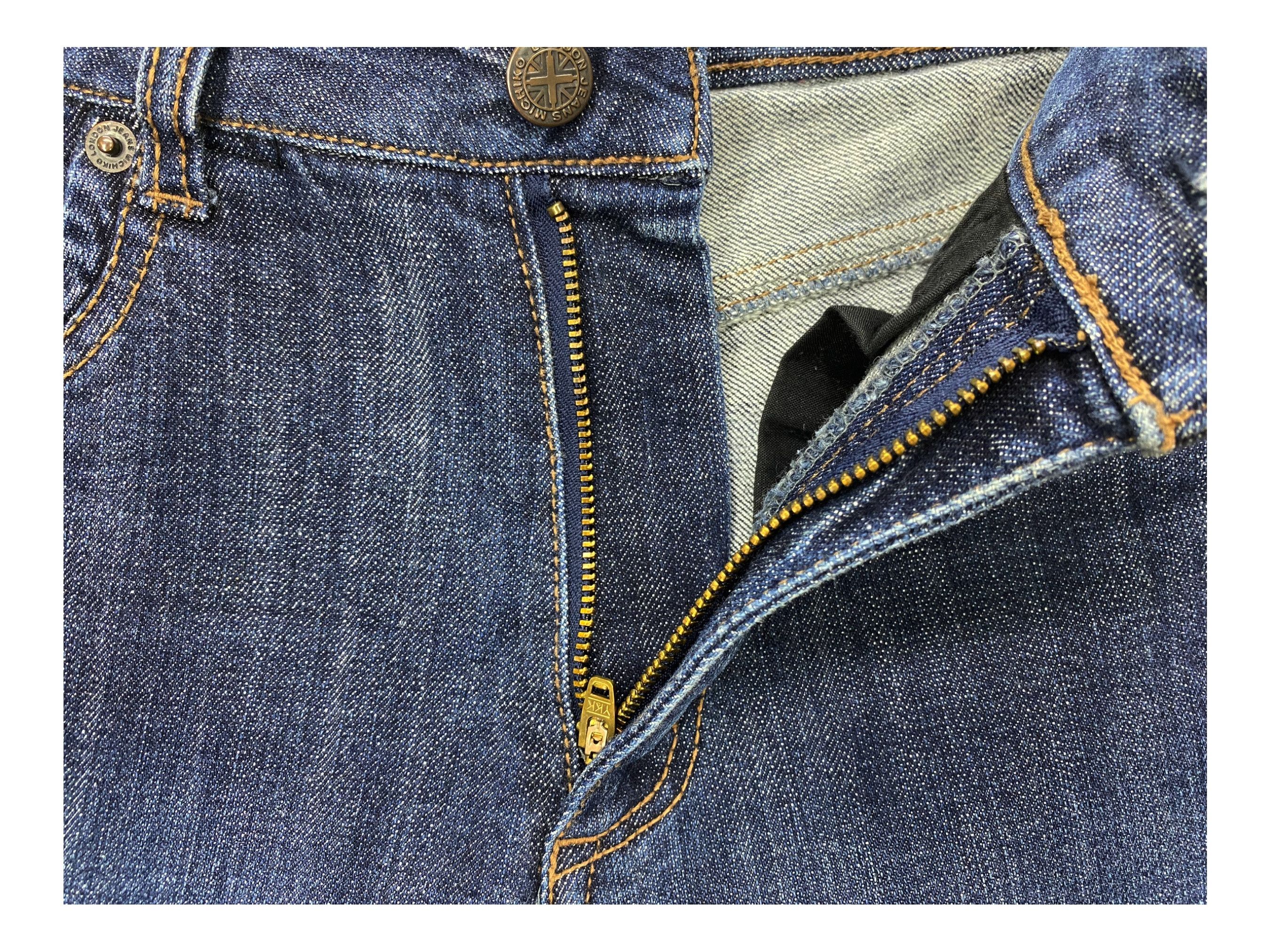 Designer × Michiko Koshino London Michiko London Flare Jeans Bootcut Jeans Size 28" / US 6 / IT 42 - 10 Thumbnail
