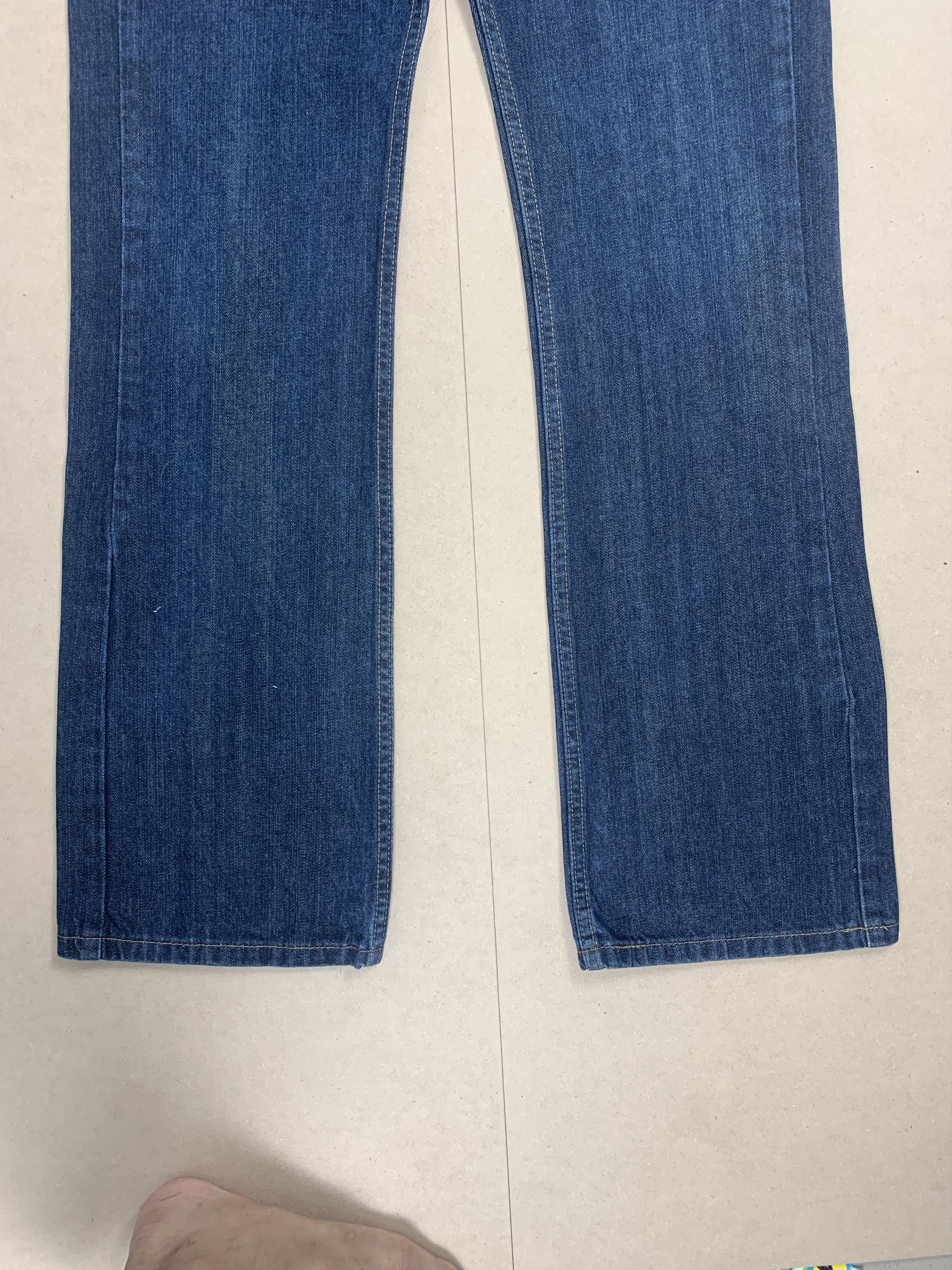 Levi's × Vintage Vintage LEVI'S 527 BootCut Faded Mid Wash Jeans P0220 Size US 34 / EU 50 - 6 Thumbnail