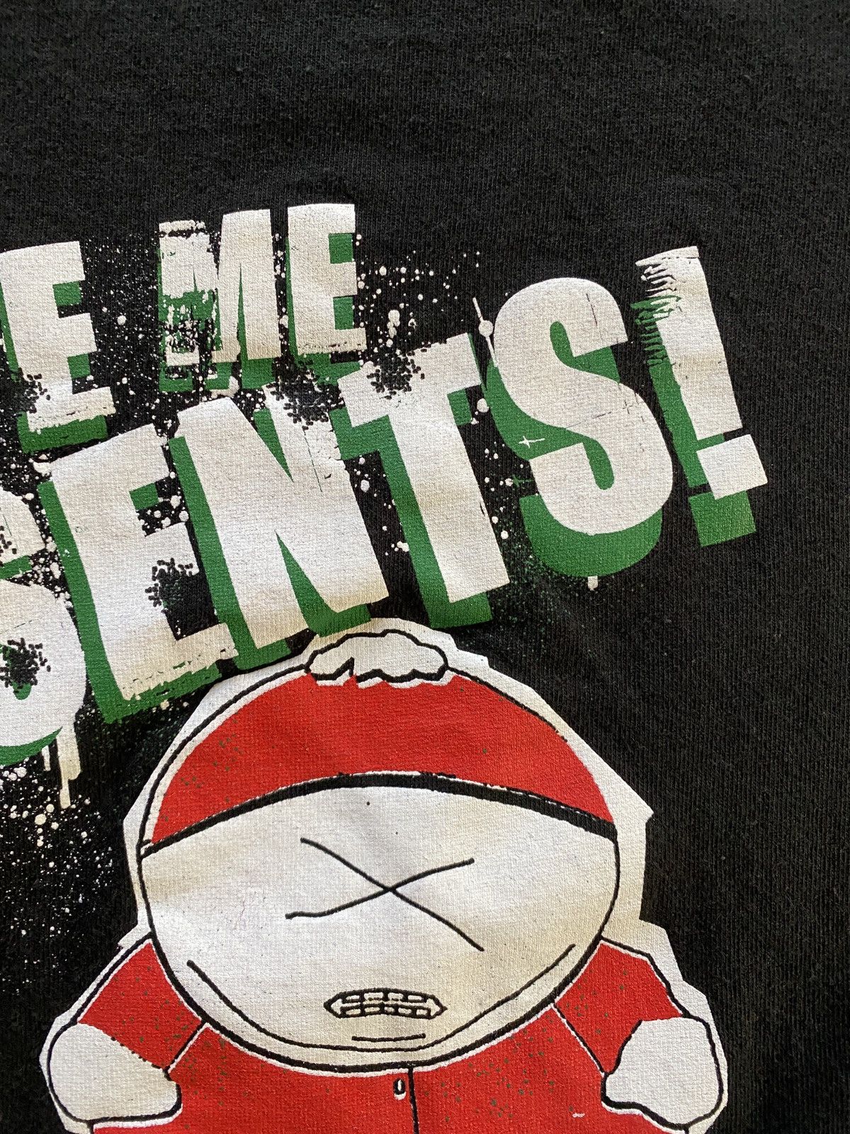 Cartoon Network 2005 South Park Cartman Give Me Presents! Comedy Central Tee Size US XL / EU 56 / 4 - 5 Thumbnail