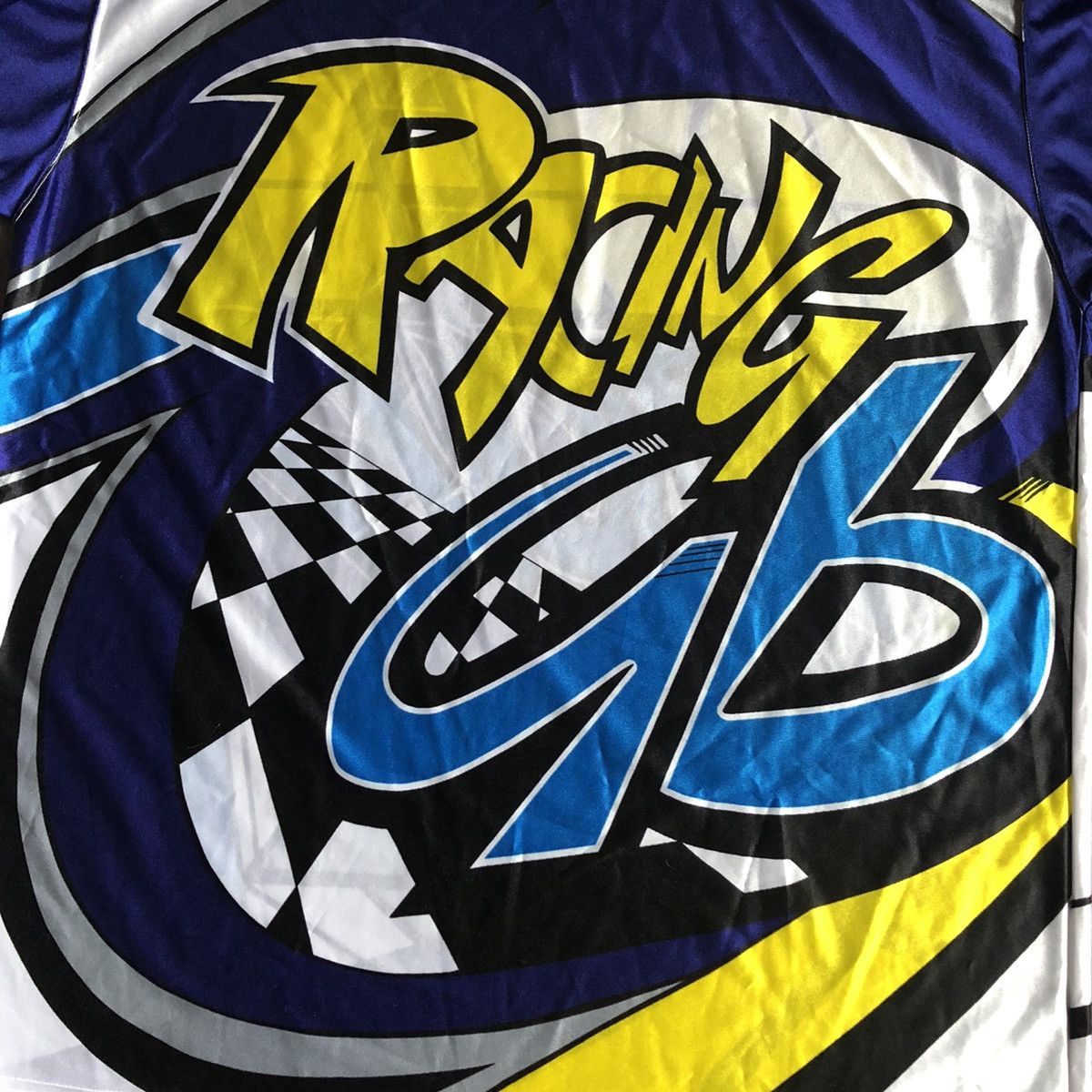 No Fear New Vintage 90s No Fear Motorcross Racing Longsleeve Jersey Size US XL / EU 56 / 4 - 4 Thumbnail