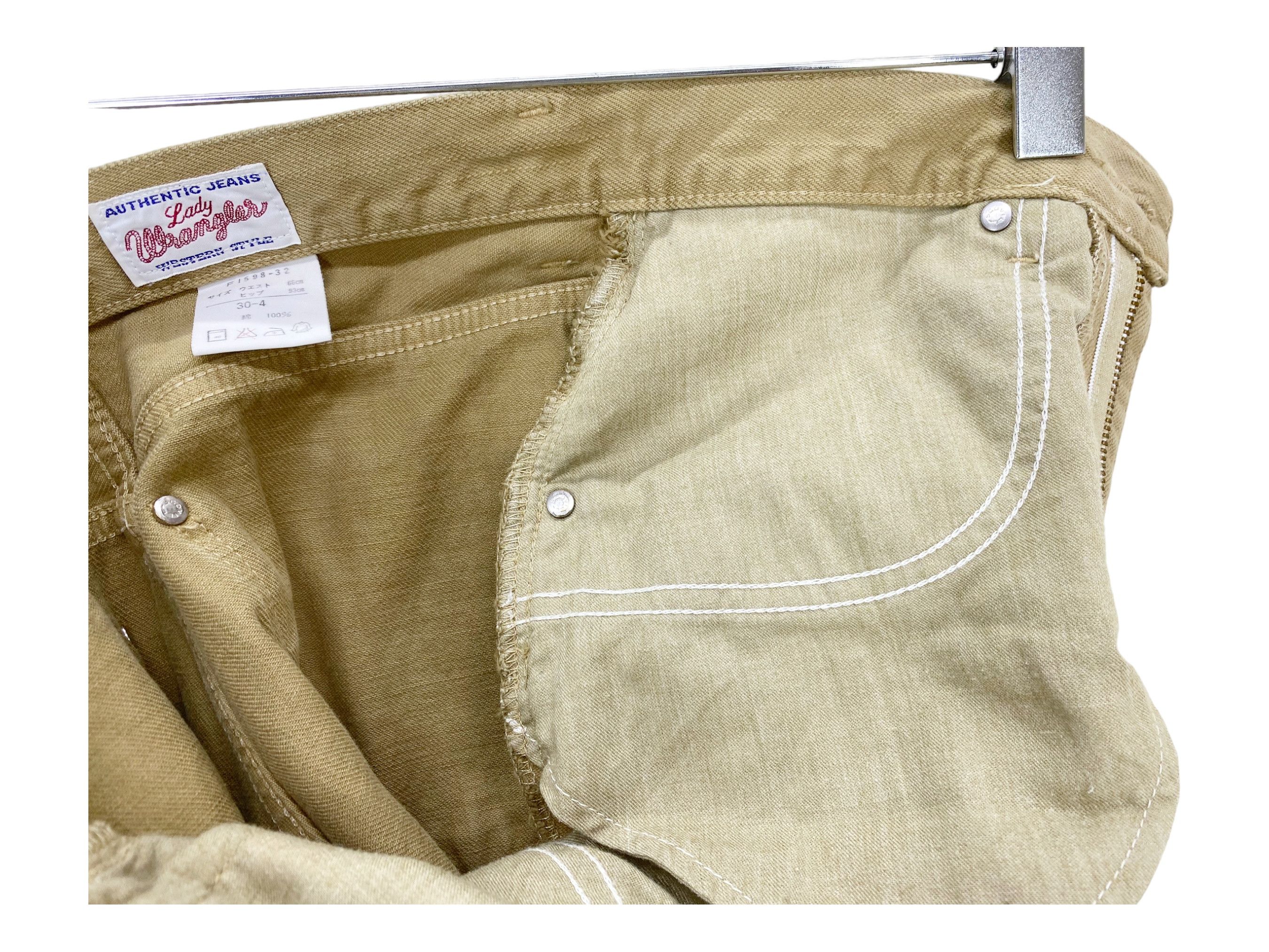 Vintage Vintage LadyWrangler Skinny Jeans High Waisted Made in Japan Size 25" / US 0 / IT 36 - 5 Thumbnail
