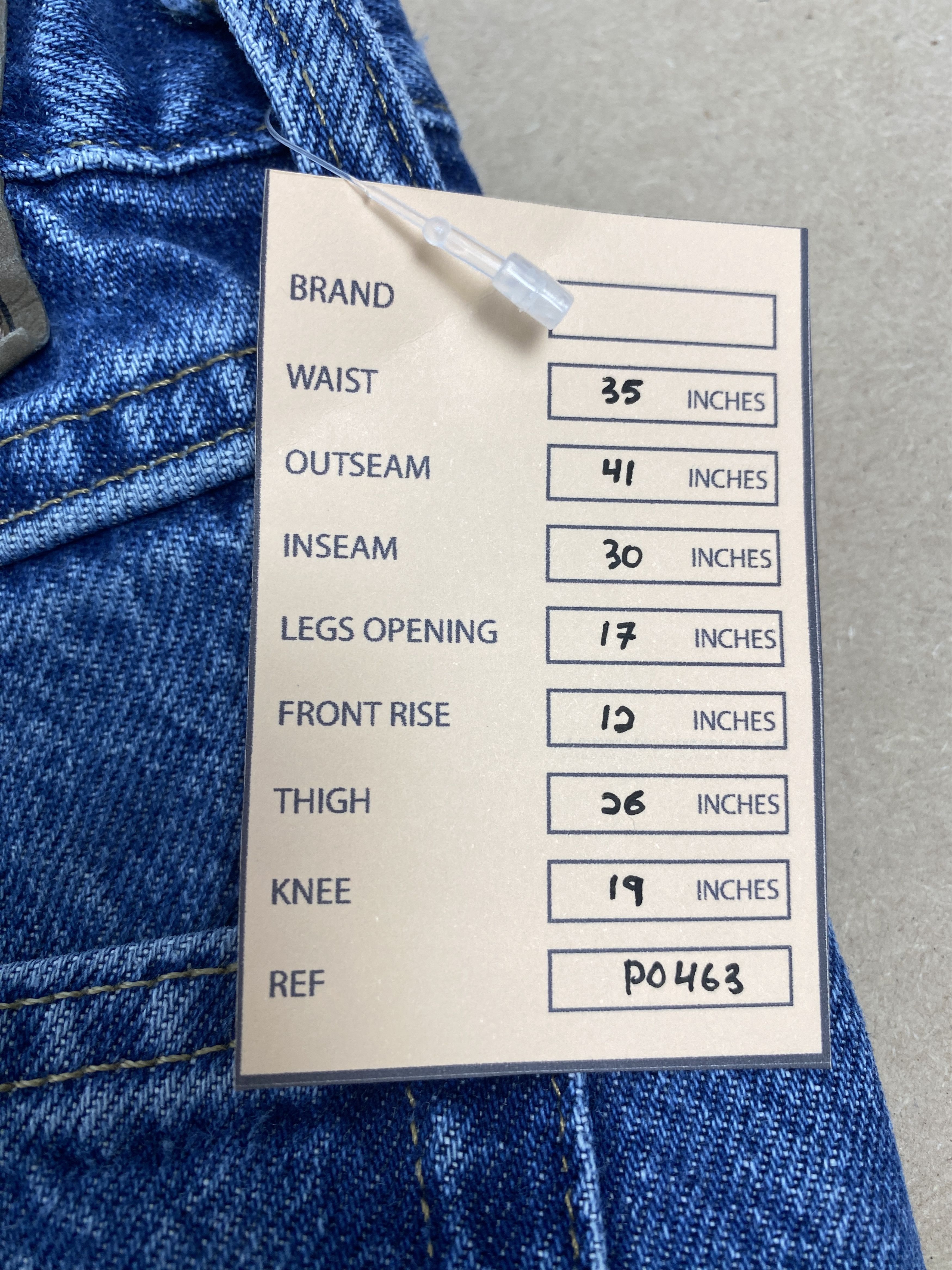 Vintage Vintage Wrangler Straight Cut Distressed Faded Blue Jeans Size US 35 - 15 Thumbnail