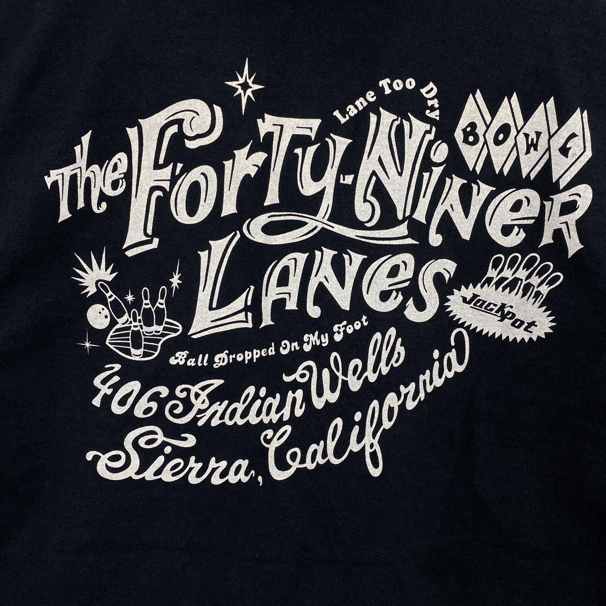 Sierra Designs THE FORTY-NINER Lanes Bowl Sierra,California Print Bowling Size US XL / EU 56 / 4 - 6 Thumbnail