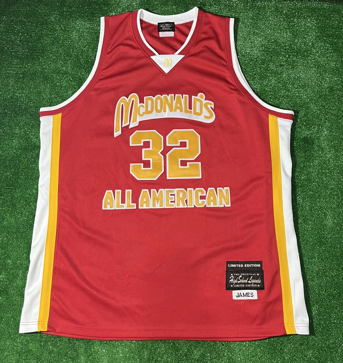 NBA Lebron James 32 All American McDonald’s basketball jersey Grailed