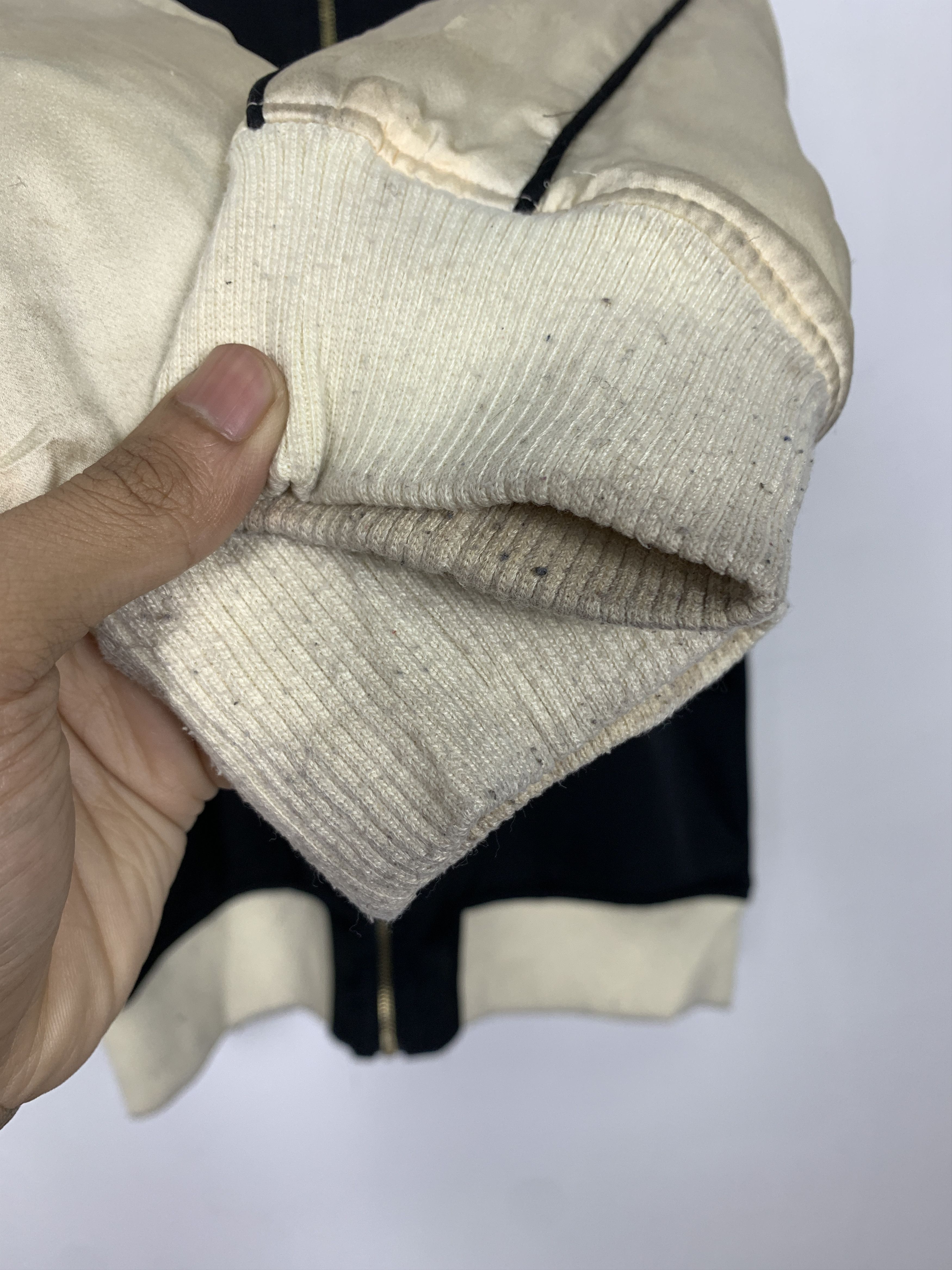 Japanese Brand Vintage ONE WAY Quilted Lining Zip Up Jacket Size US S / EU 44-46 / 1 - 7 Thumbnail