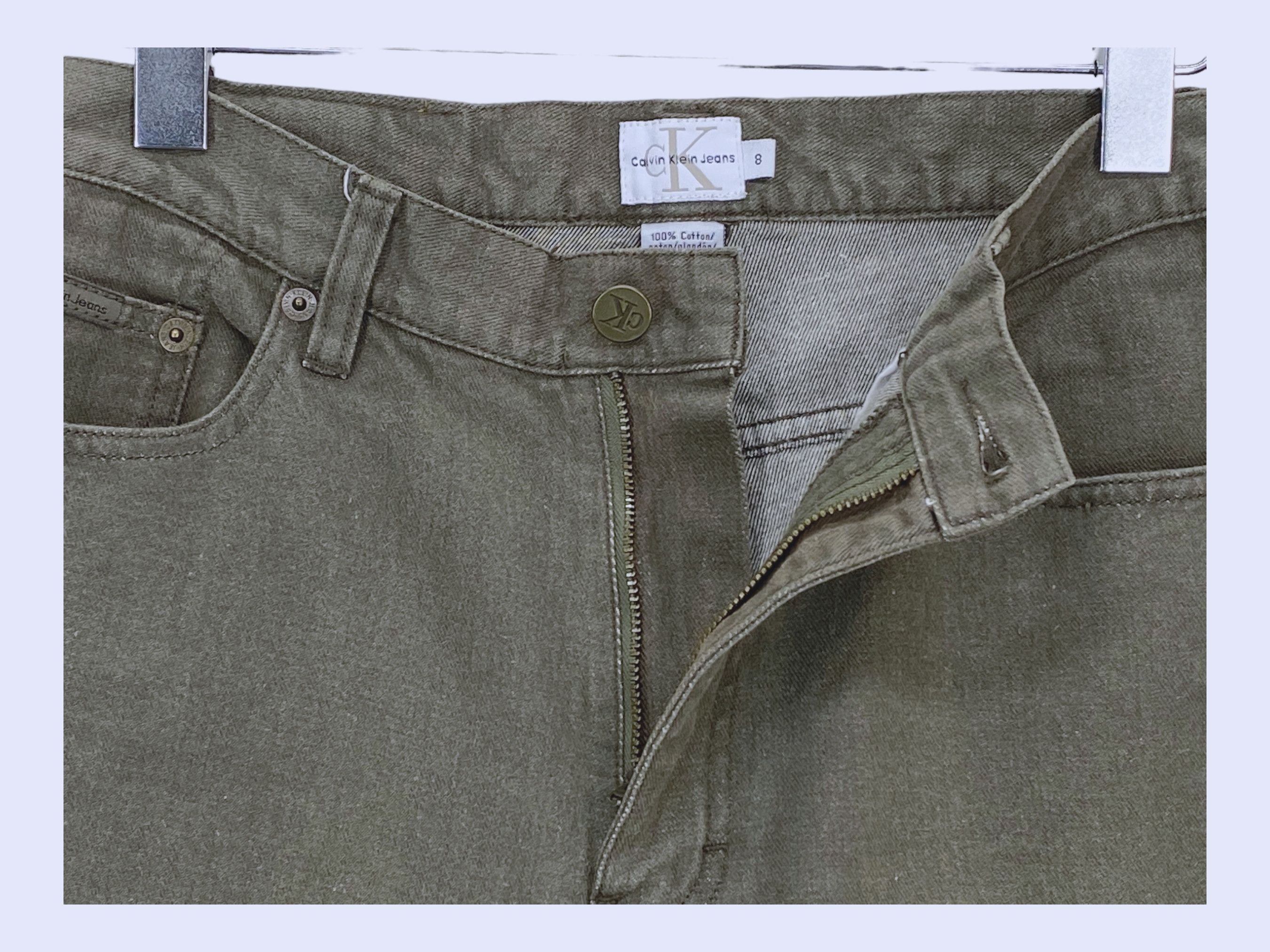 Calvin Klein × Vintage Calvin Klein Jeans Vintage High Waisted Jeans Size 29" - 3 Thumbnail