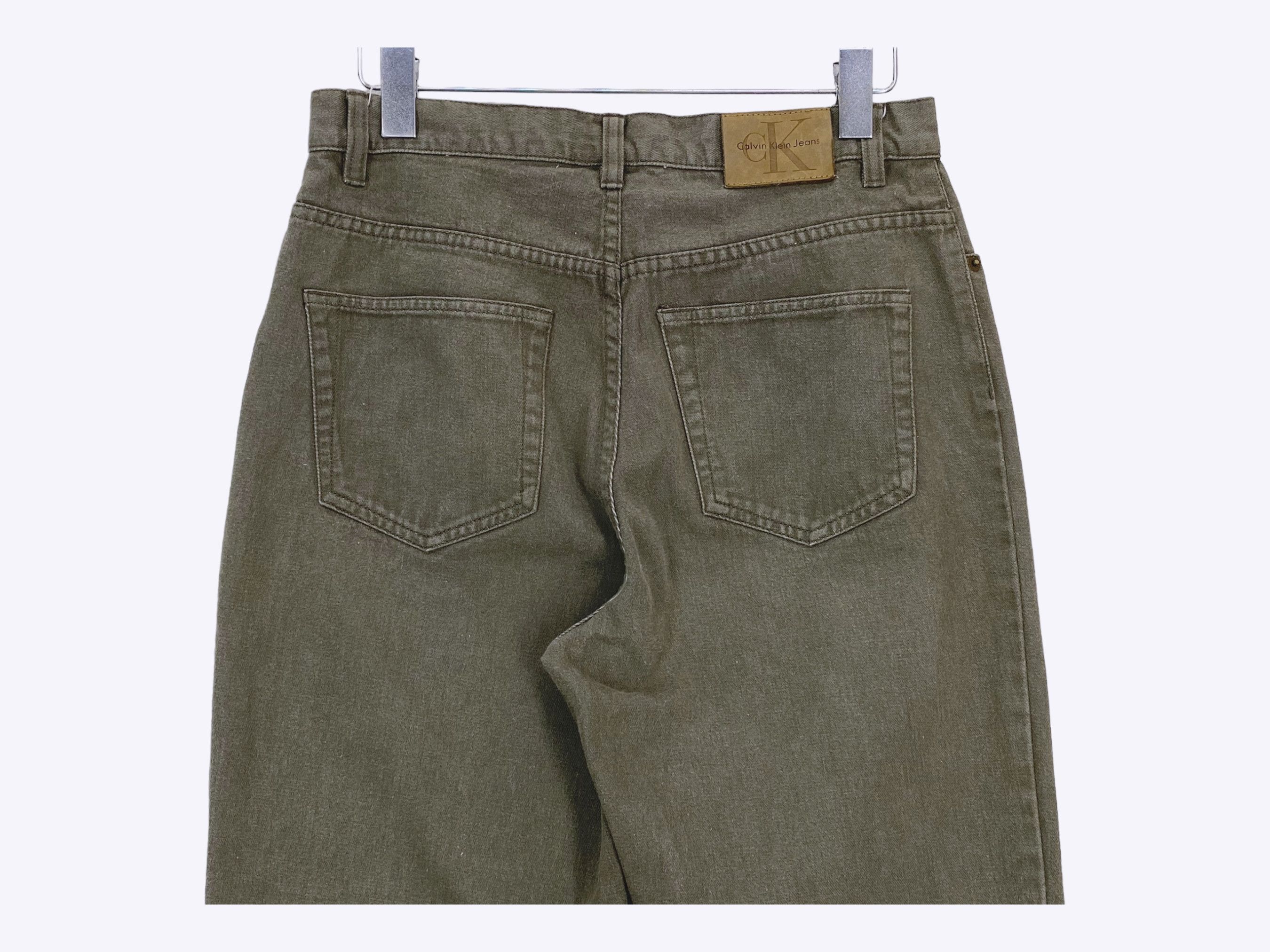 Calvin Klein × Vintage Calvin Klein Jeans Vintage High Waisted Jeans Size 29" - 6 Thumbnail