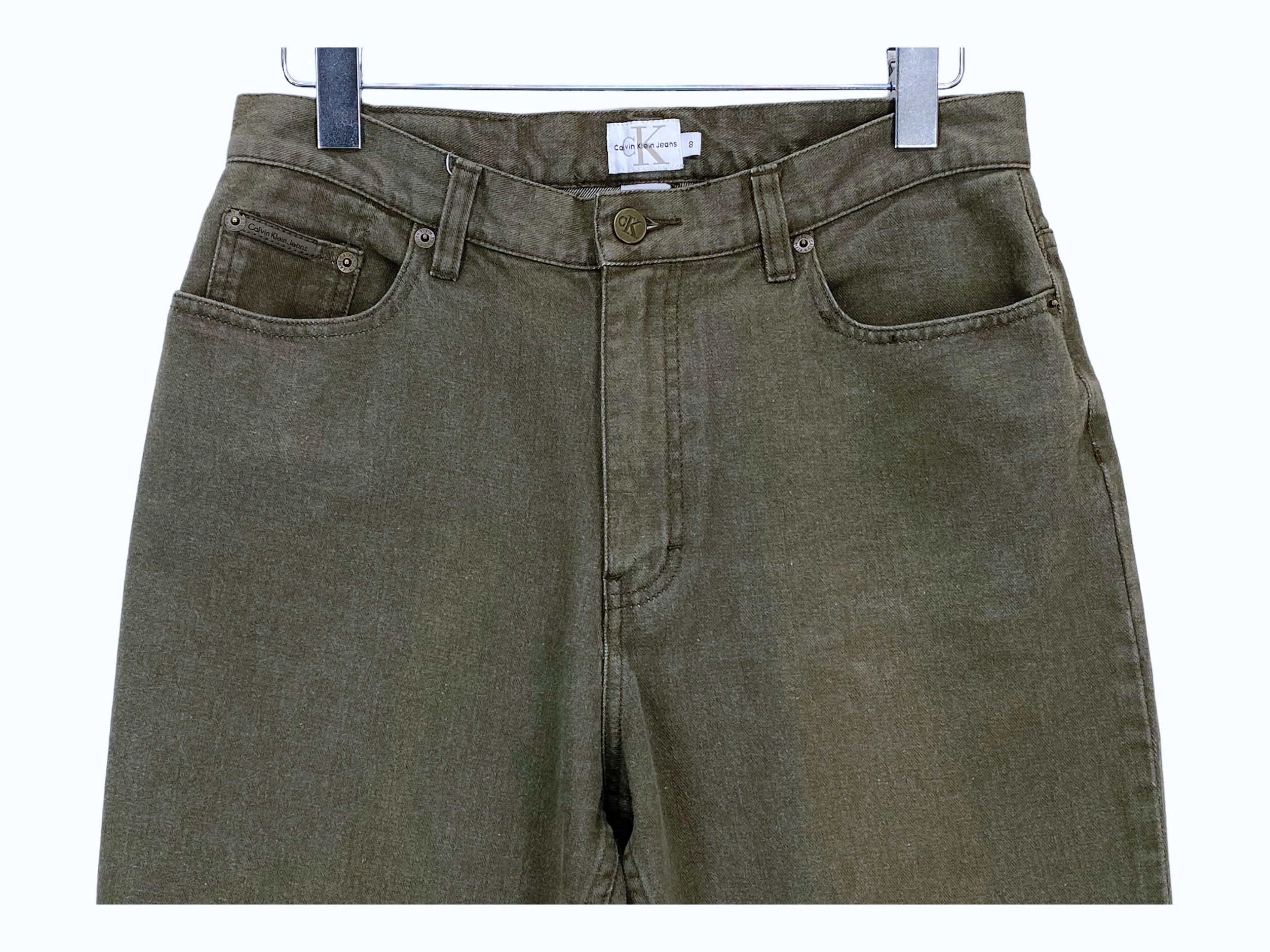 Calvin Klein × Vintage Calvin Klein Jeans Vintage High Waisted Jeans Size 29" - 2 Thumbnail