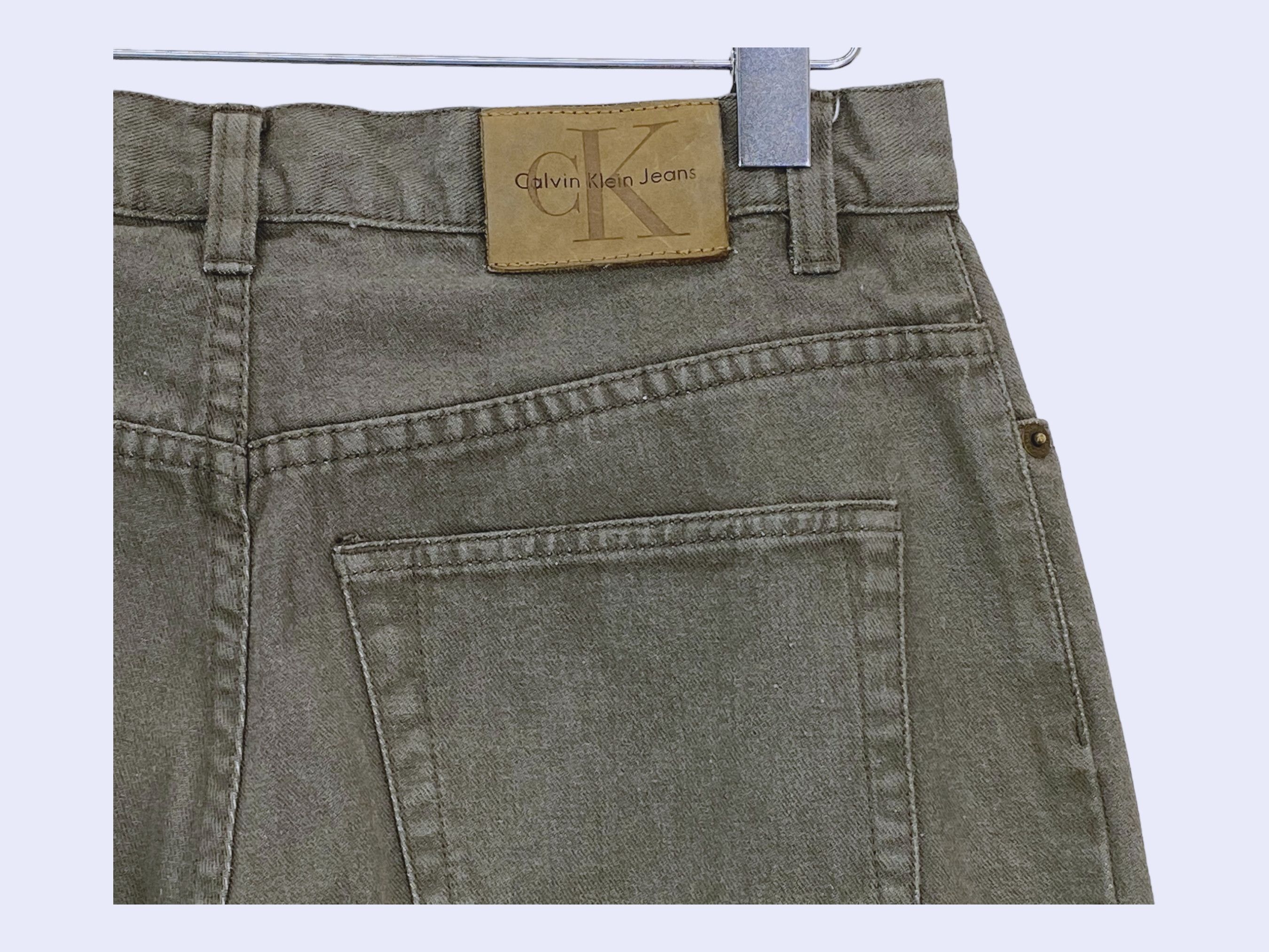 Calvin Klein × Vintage Calvin Klein Jeans Vintage High Waisted Jeans Size 29" - 11 Thumbnail