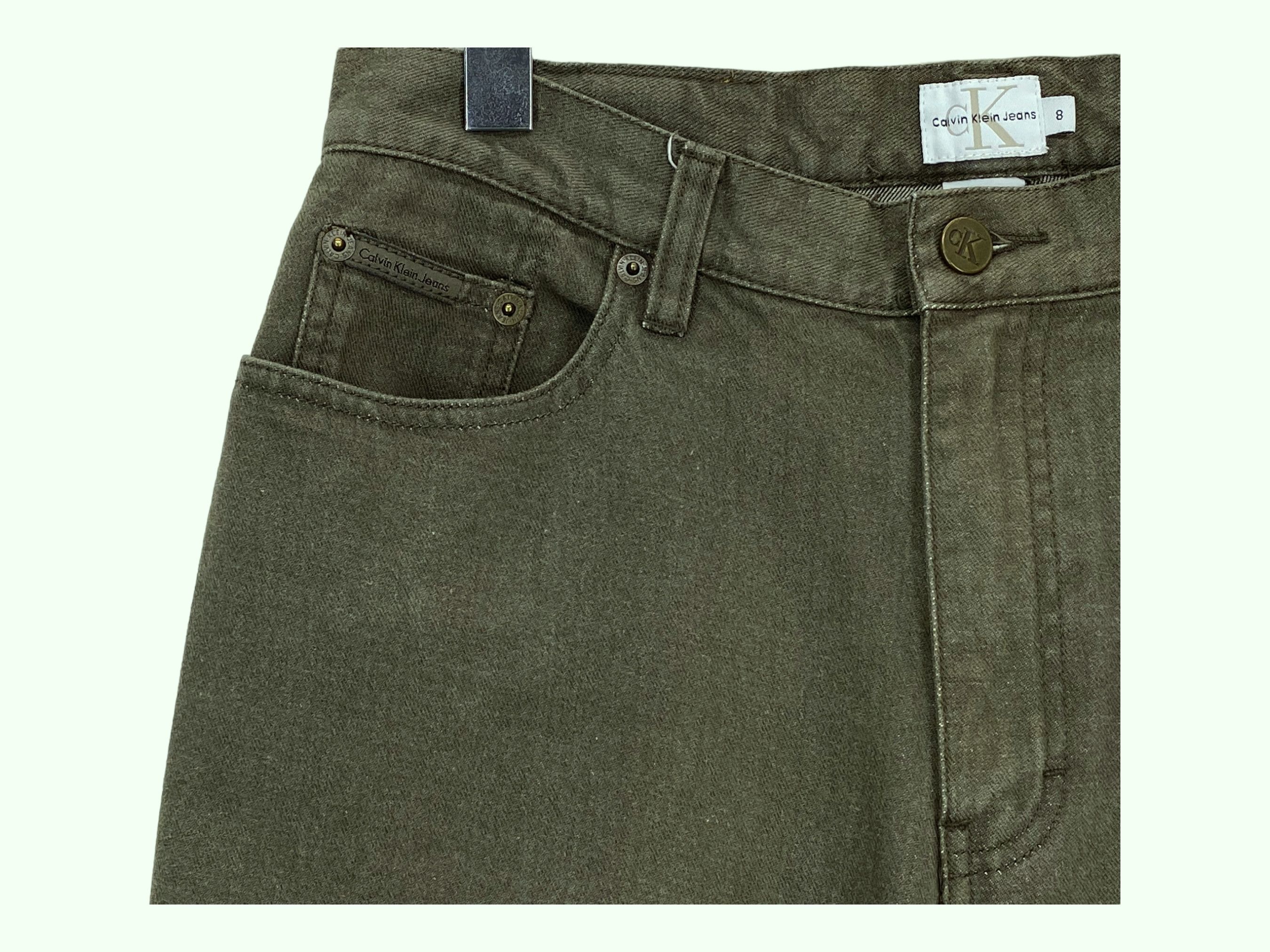 Calvin Klein × Vintage Calvin Klein Jeans Vintage High Waisted Jeans Size 29" - 10 Thumbnail