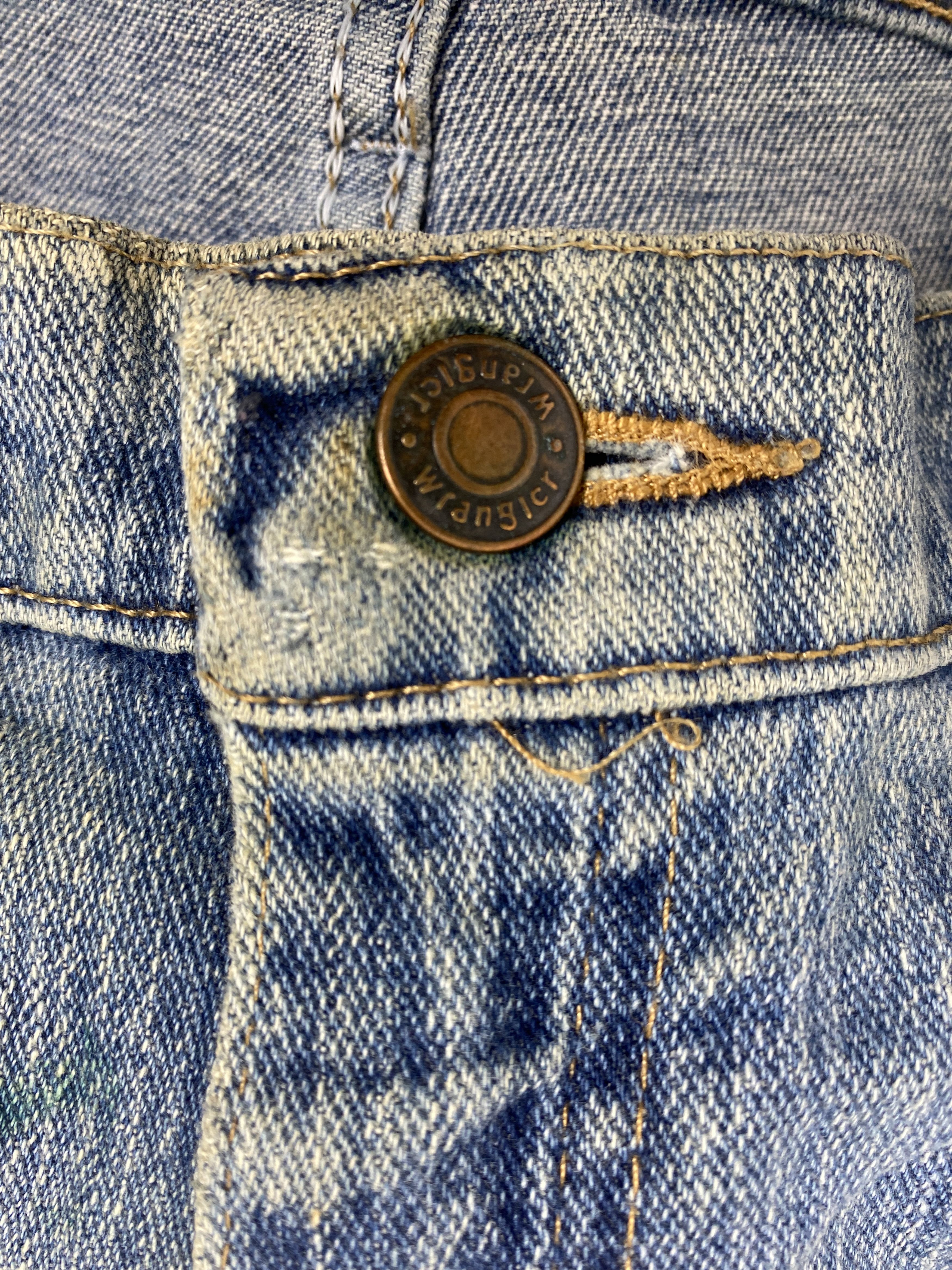 Vintage Vintage Wrangler Straight Cut Faded Mid Wash Jeans Size US 40 / EU 56 - 12 Thumbnail