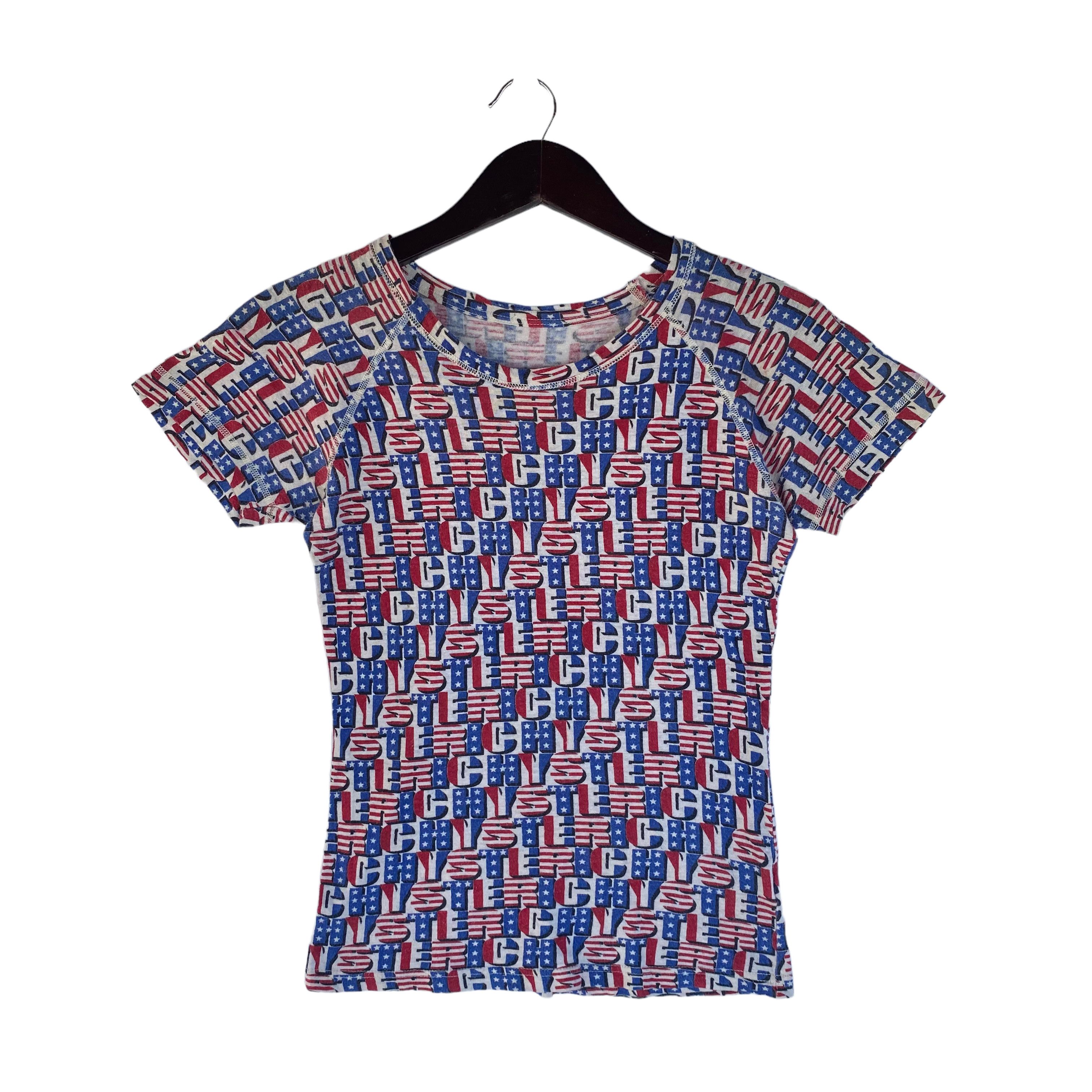 Hysteric Glamour 💥VINTAGE HYSTERIC GLAMOUR ovp fullprint japanese tee shirt Size ONE SIZE - 1 Thumbnail