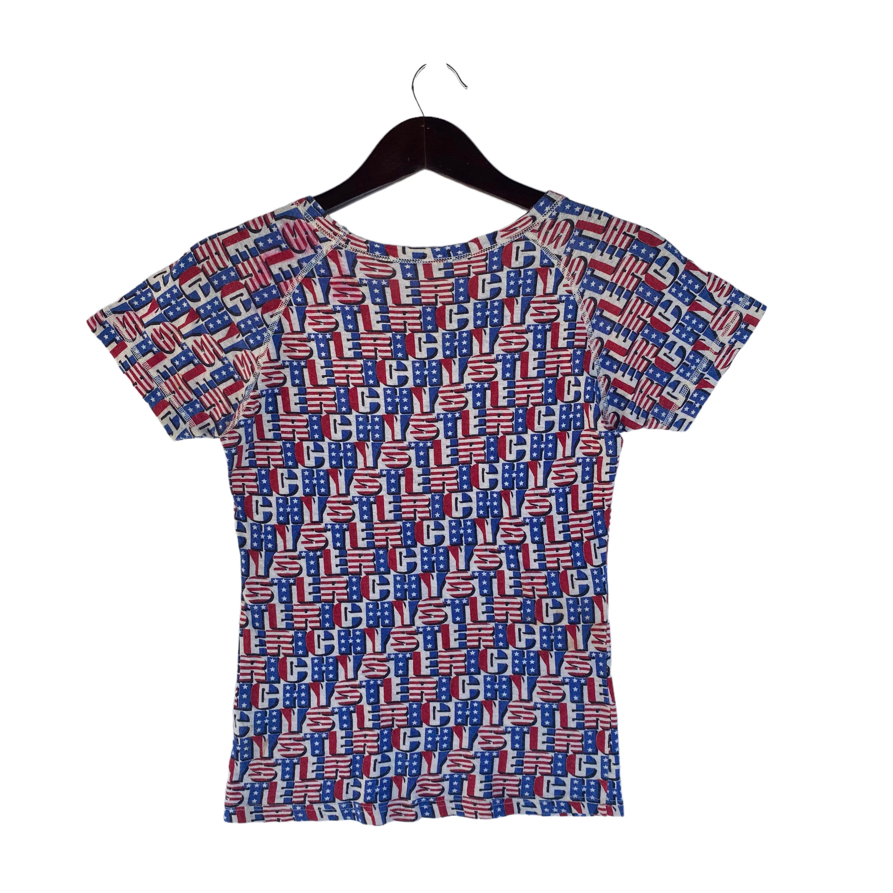 Hysteric Glamour 💥VINTAGE HYSTERIC GLAMOUR ovp fullprint japanese tee shirt Size ONE SIZE - 2 Thumbnail