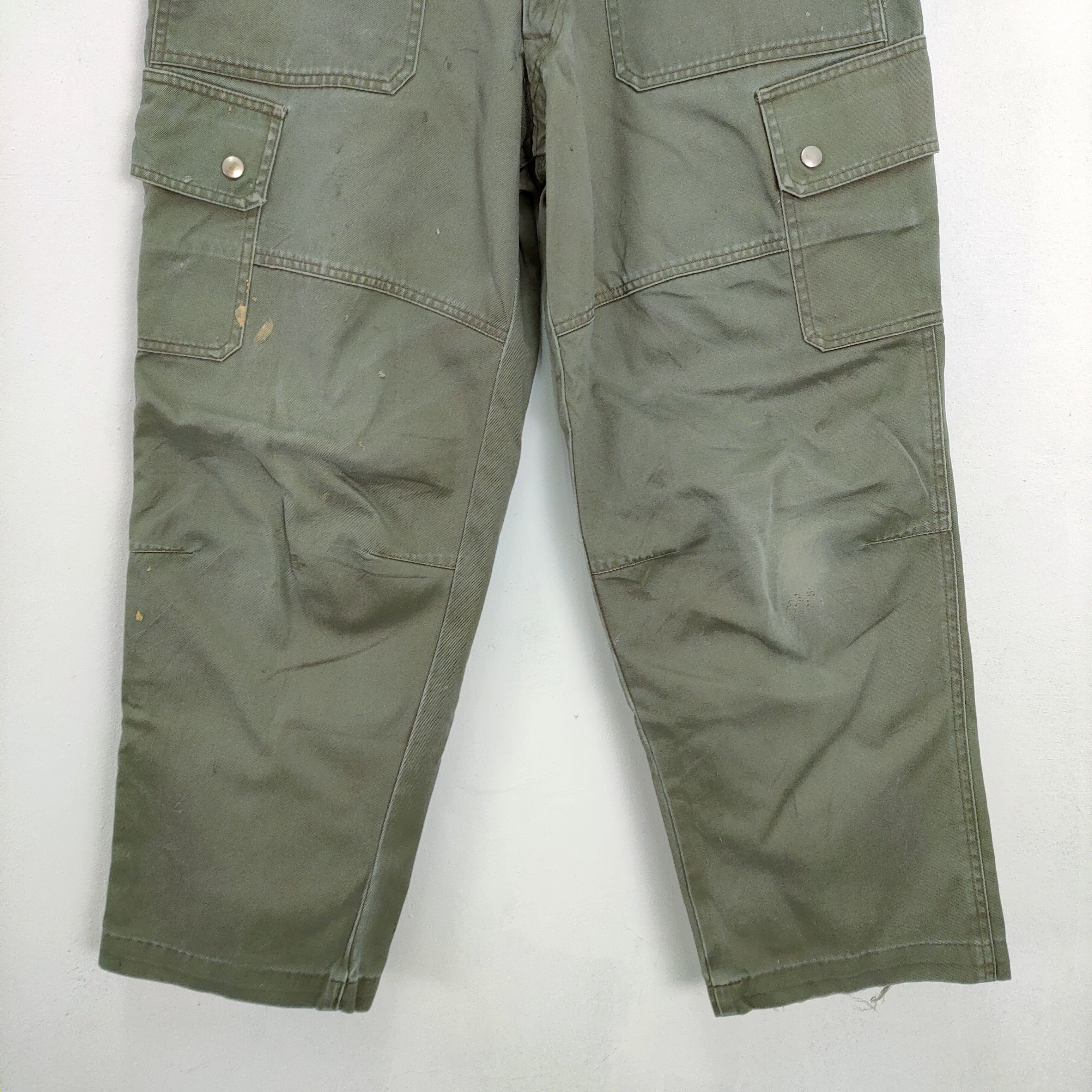Japanese Brand JAPANESE BRAND BAGGY CARGO PANTS / TACTICAL PANTS Size US 28 / EU 44 - 3 Thumbnail