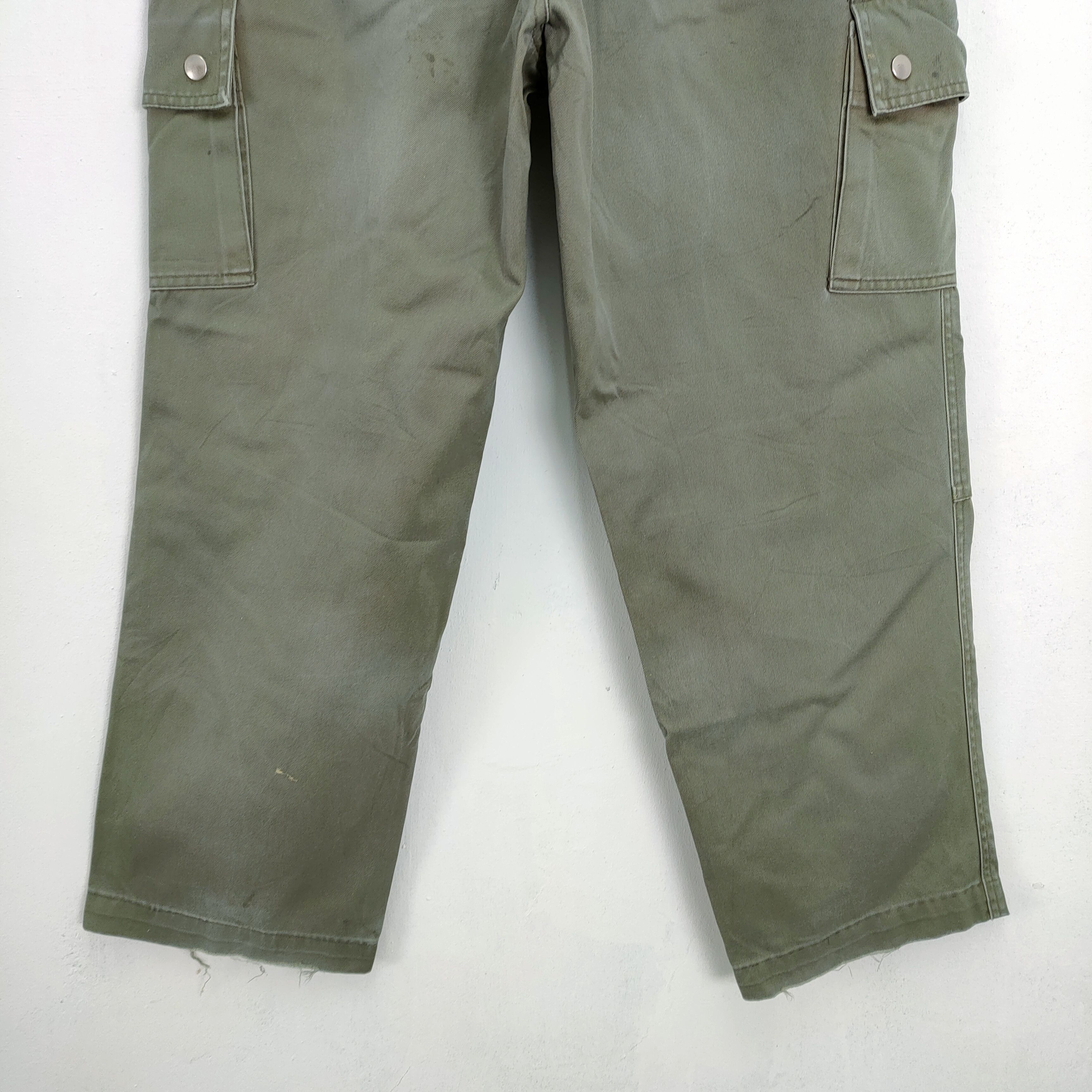 Japanese Brand JAPANESE BRAND BAGGY CARGO PANTS / TACTICAL PANTS Size US 28 / EU 44 - 11 Thumbnail