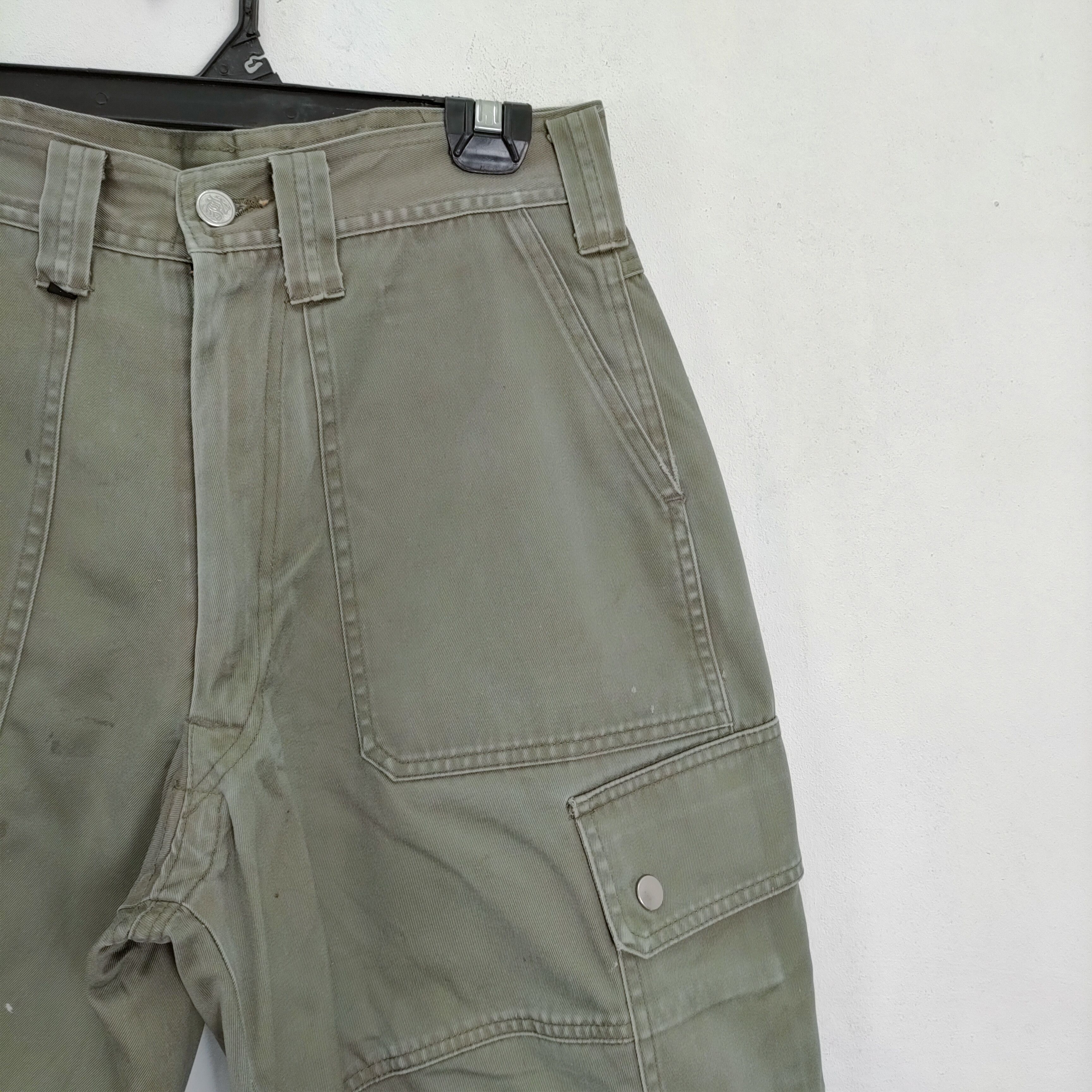 Japanese Brand JAPANESE BRAND BAGGY CARGO PANTS / TACTICAL PANTS Size US 28 / EU 44 - 6 Thumbnail