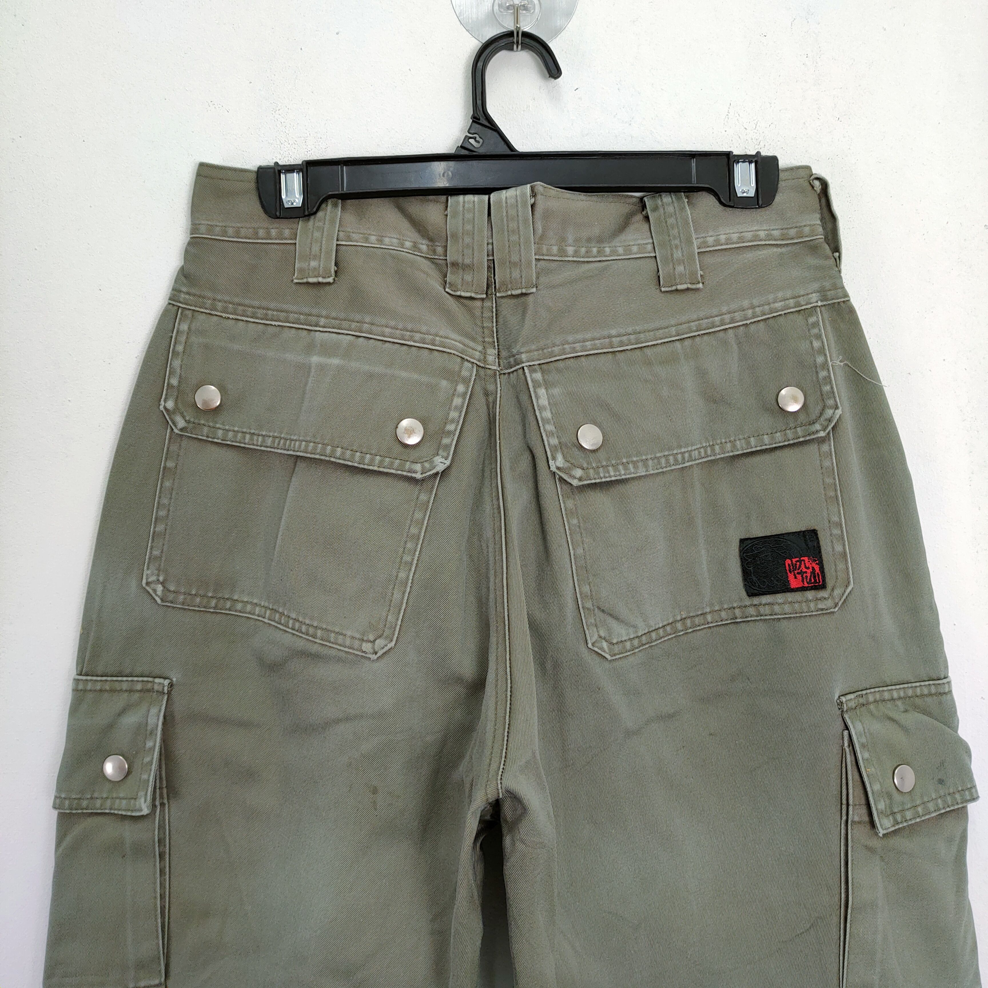 Japanese Brand JAPANESE BRAND BAGGY CARGO PANTS / TACTICAL PANTS Size US 28 / EU 44 - 10 Thumbnail