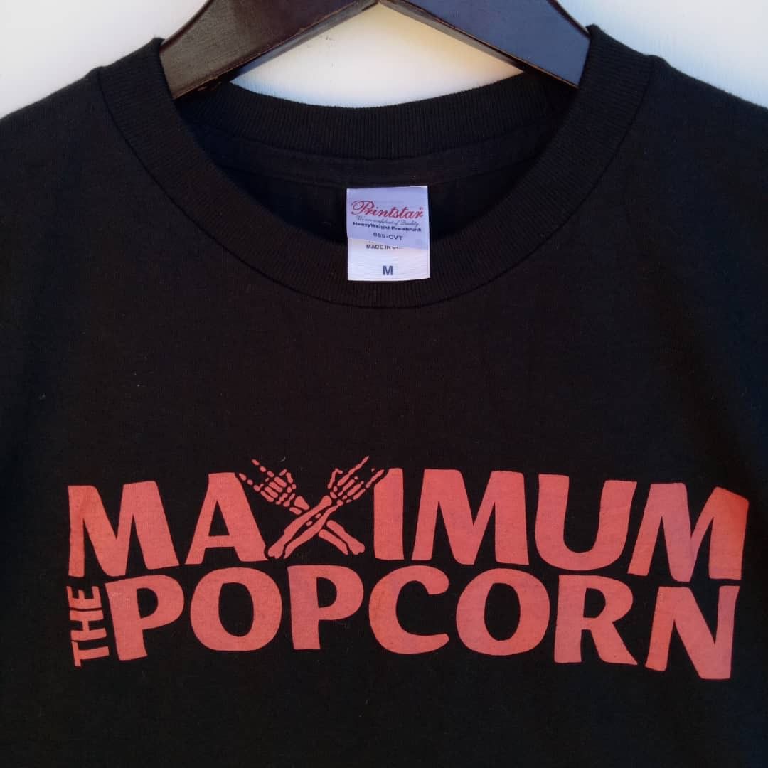 Band Tees 💥Maximum the Popcorn Parody Japanese hardcore band shirt Size US M / EU 48-50 / 2 - 3 Thumbnail