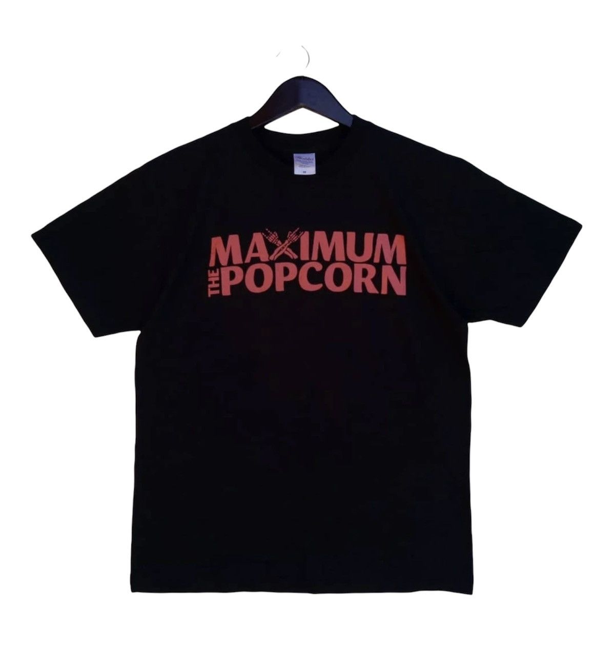 Band Tees 💥Maximum the Popcorn Parody Japanese hardcore band shirt Size US M / EU 48-50 / 2 - 2 Thumbnail