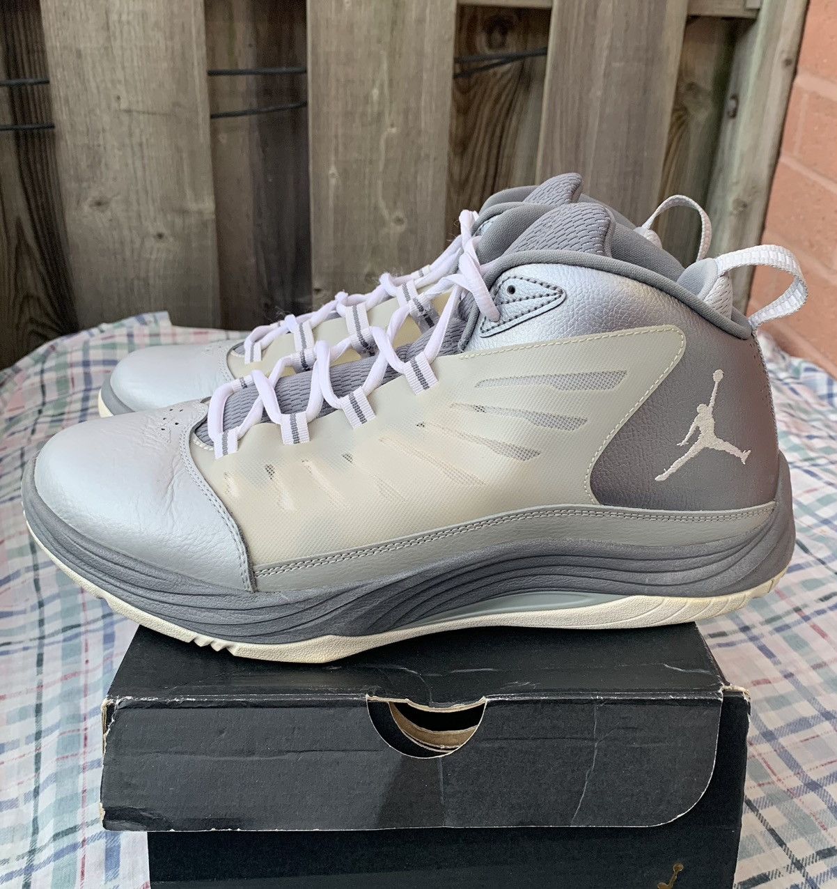 Jordan Brand × Nike Jordan Prime Fly 2 Cool Grey Size US 11.5 / EU 44-45 - 7 Thumbnail