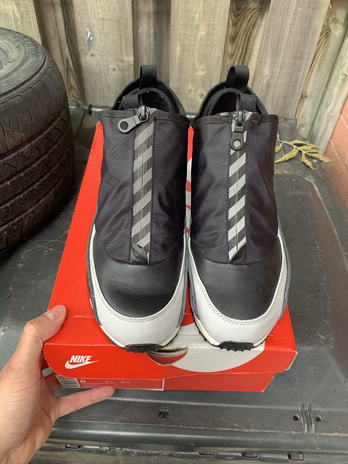 Nike Air Max 90 Utility Black Infrared 2016 Size US 8 / EU 41 - 4 Thumbnail