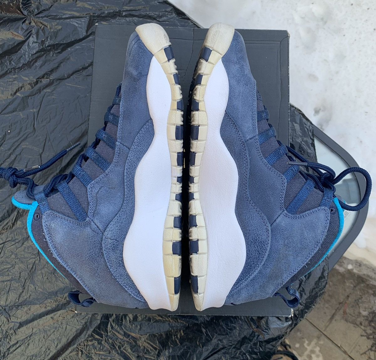 Jordan Brand × Nike Air Jordan 10 Retro Los Angeles 2016 Size US 9 / EU 42 - 4 Thumbnail