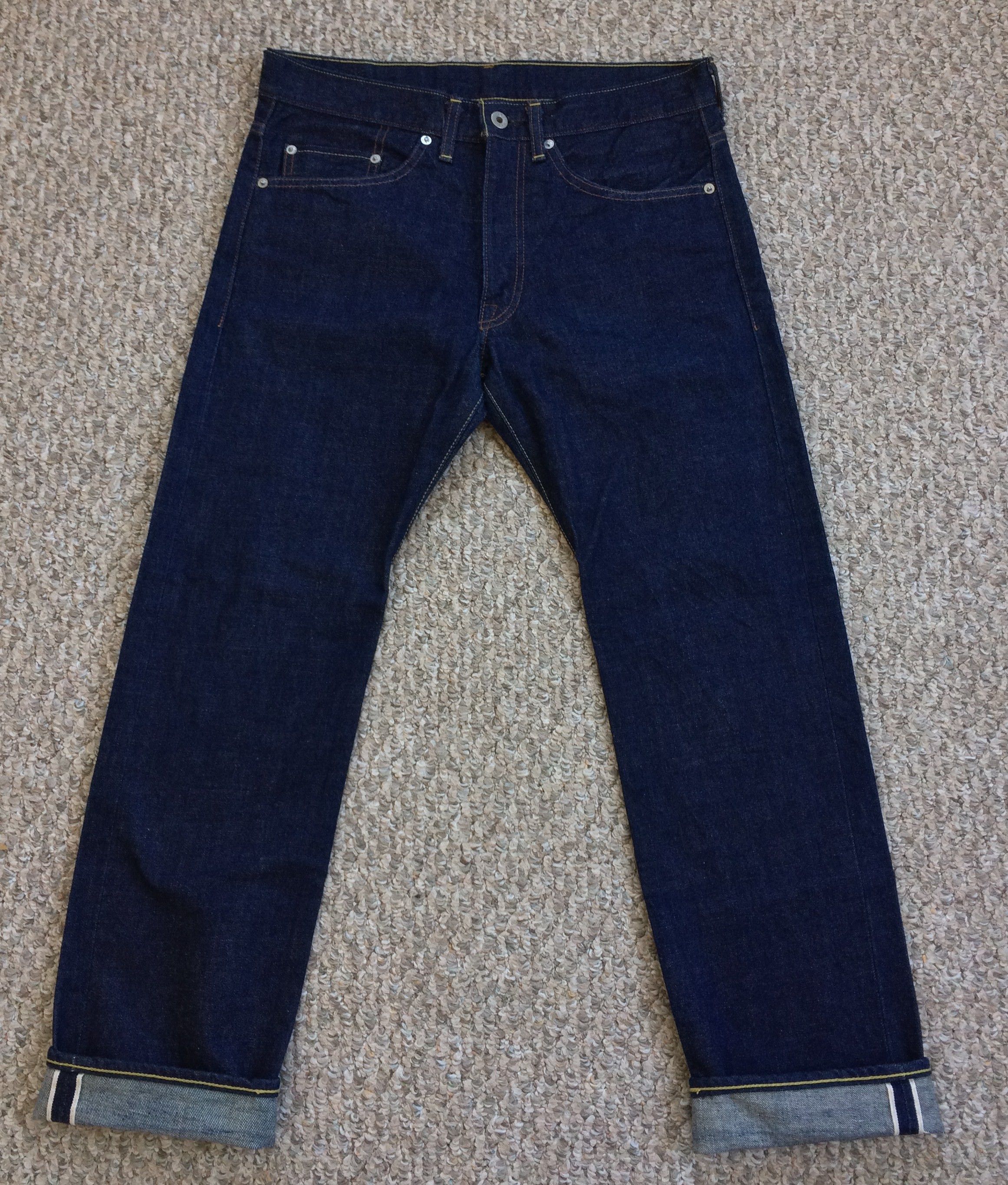 Bape OG Bapesta Star Selvedge Denim Size US 32 / EU 48 - 5 Thumbnail