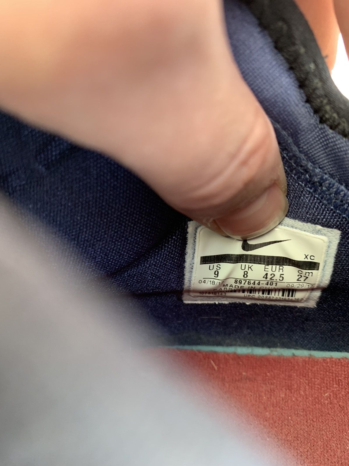 Nike Lebron Solider 11 College Navy Size US 9 / EU 42 - 6 Thumbnail