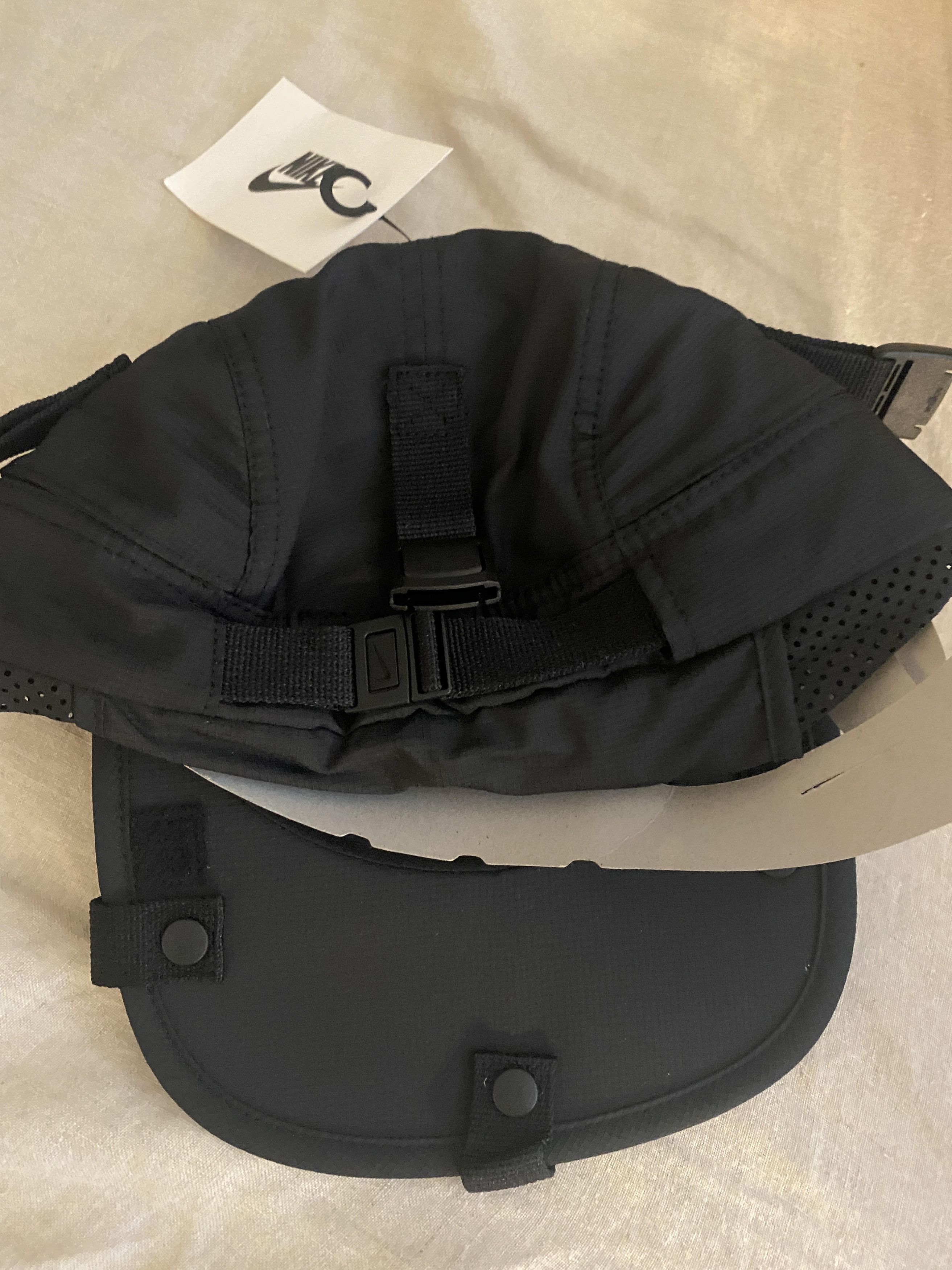 MMW × Nike Nike x MMW AW84 Black Reflective Cap Alyx S/S 21 CV8960-010 Size ONE SIZE - 2 Thumbnail