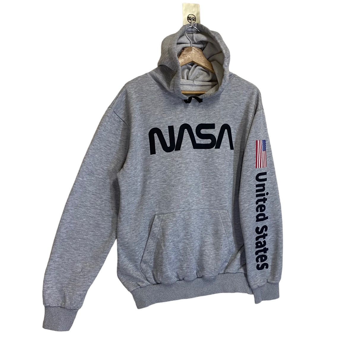 NASA × Vintage Vintage Nasa Big Logo Hoodie Size L Size US L / EU 52-54 / 3 - 2 Thumbnail