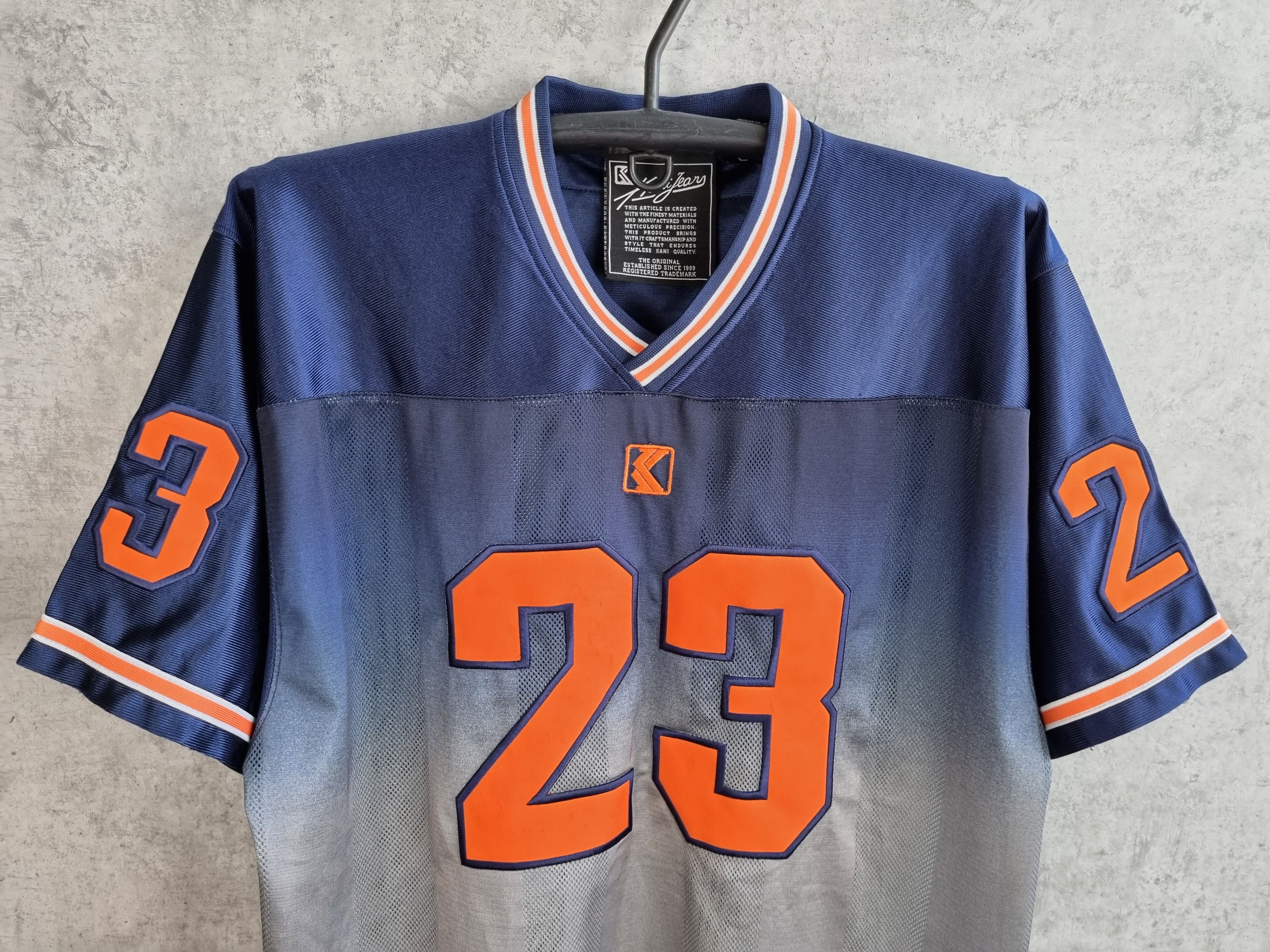 Karl Kani Rare 90s KARL KANI 23 Jordan Made in Korea Jersey Size US L / EU 52-54 / 3 - 7 Thumbnail