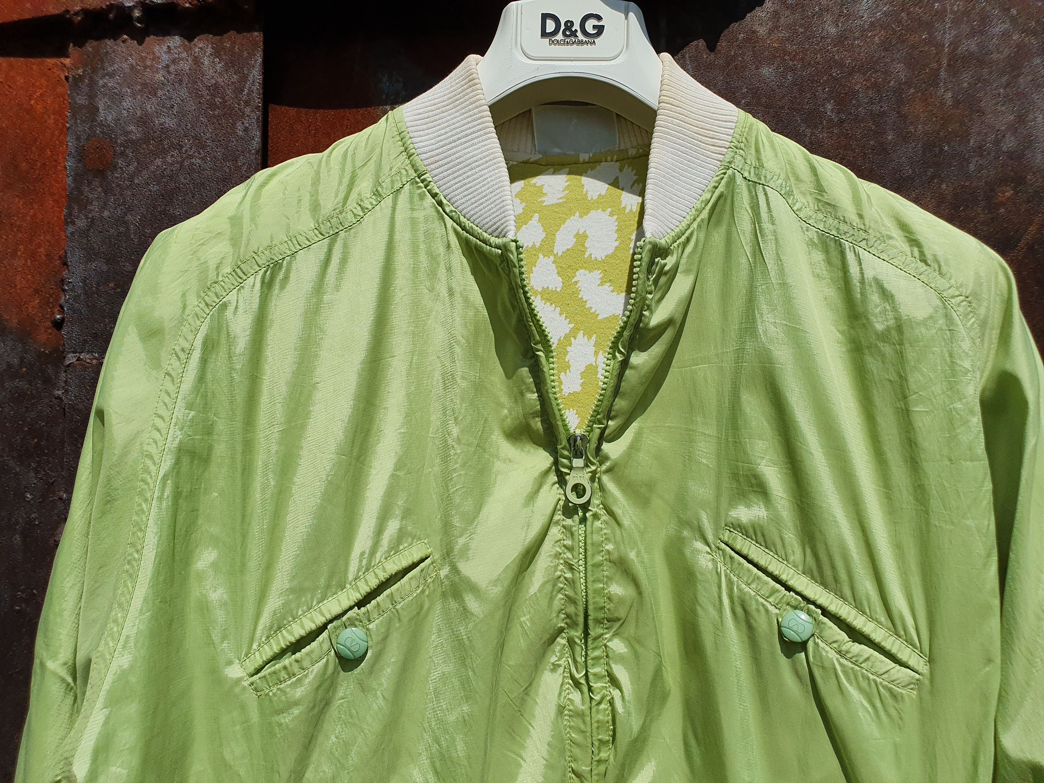 Designer × Valentino 80s Very rare VALENTINO Sport Light Jacket RIRI Zipper Size M / US 6-8 / IT 42-44 - 6 Thumbnail