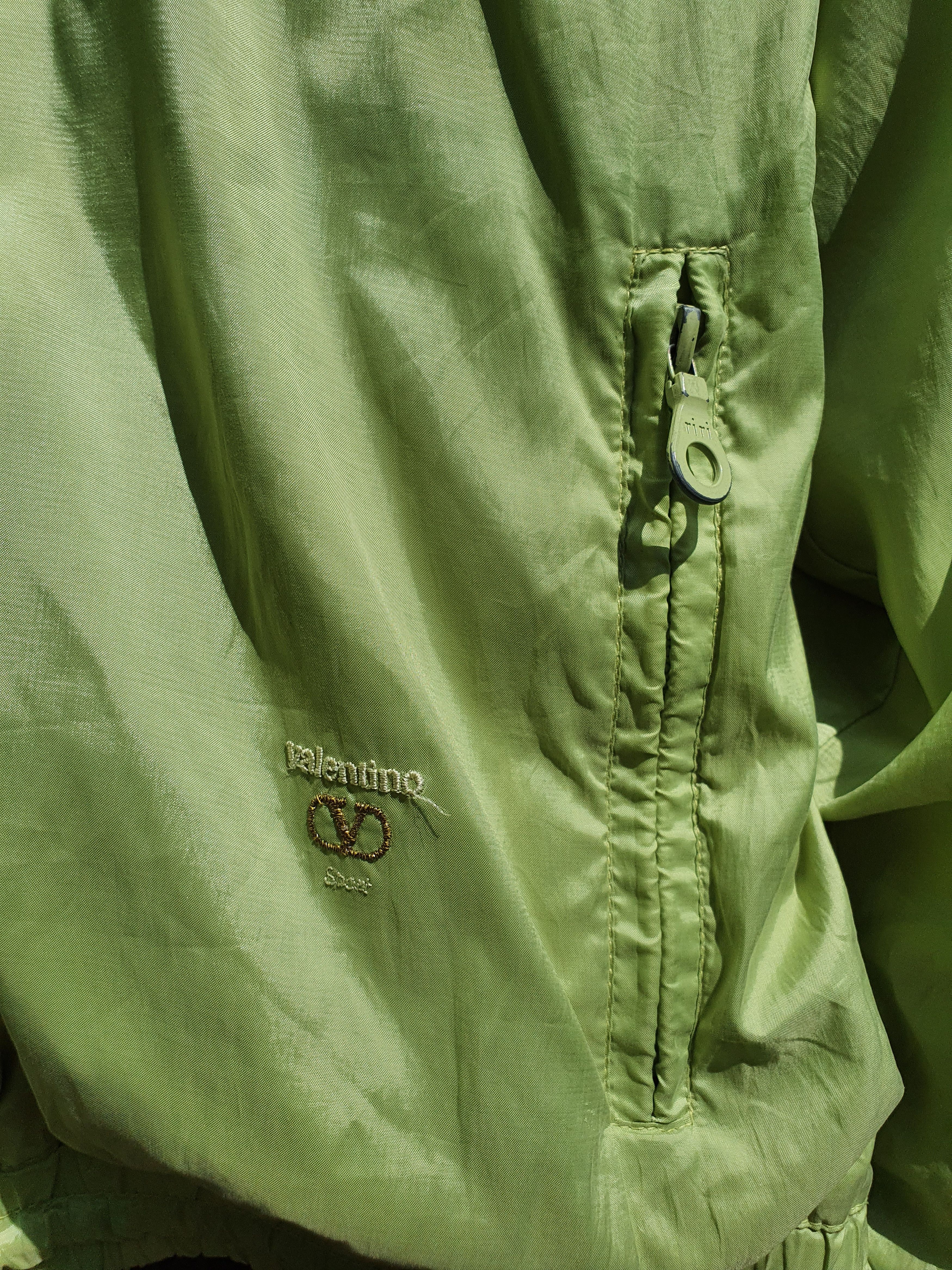 Designer × Valentino 80s Very rare VALENTINO Sport Light Jacket RIRI Zipper Size M / US 6-8 / IT 42-44 - 15 Thumbnail